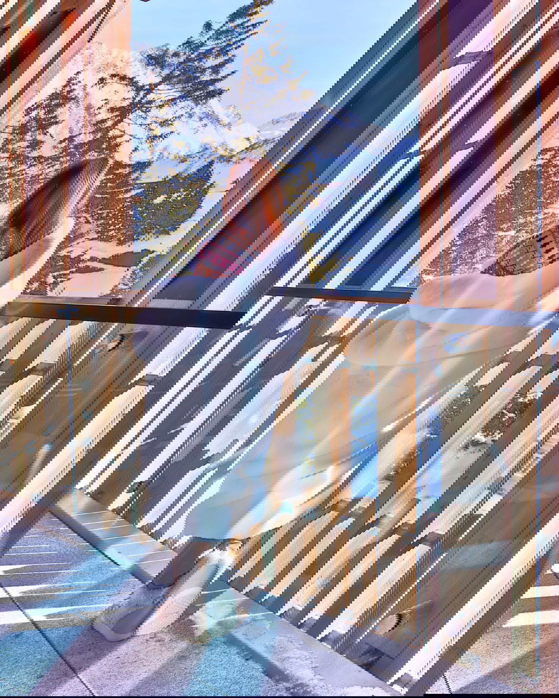 Vail Soft Supreme pläd vit