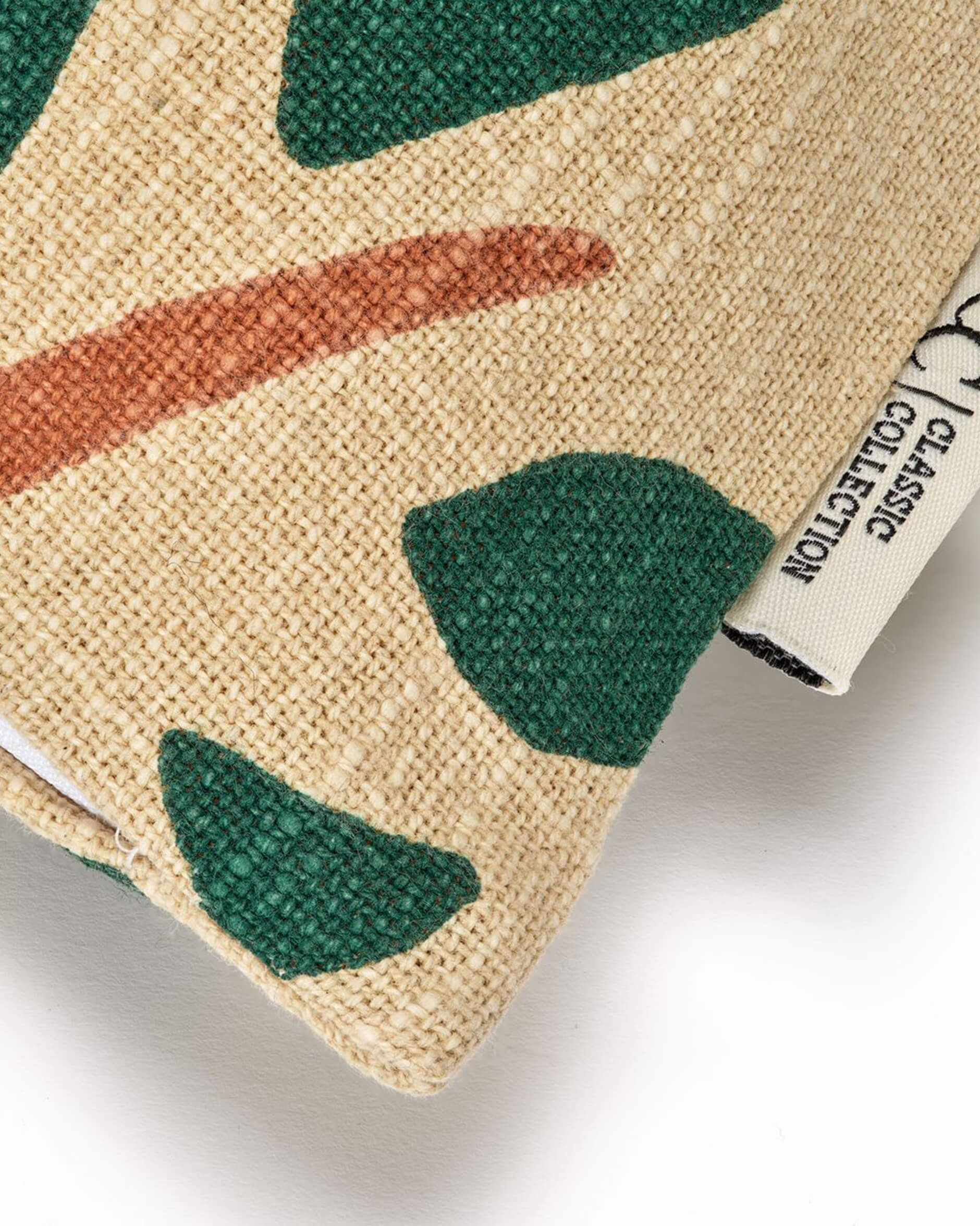 Sunny Citrus kuddfodral mörkgrön