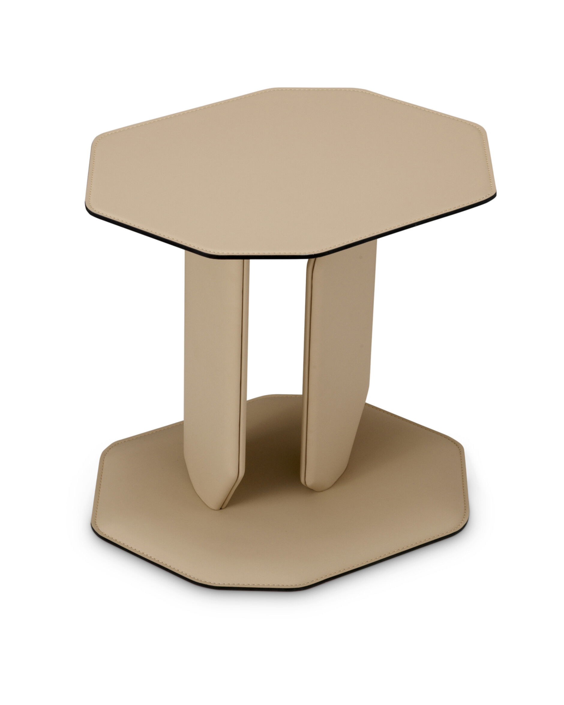 Maurizio sidobord ljusbrun