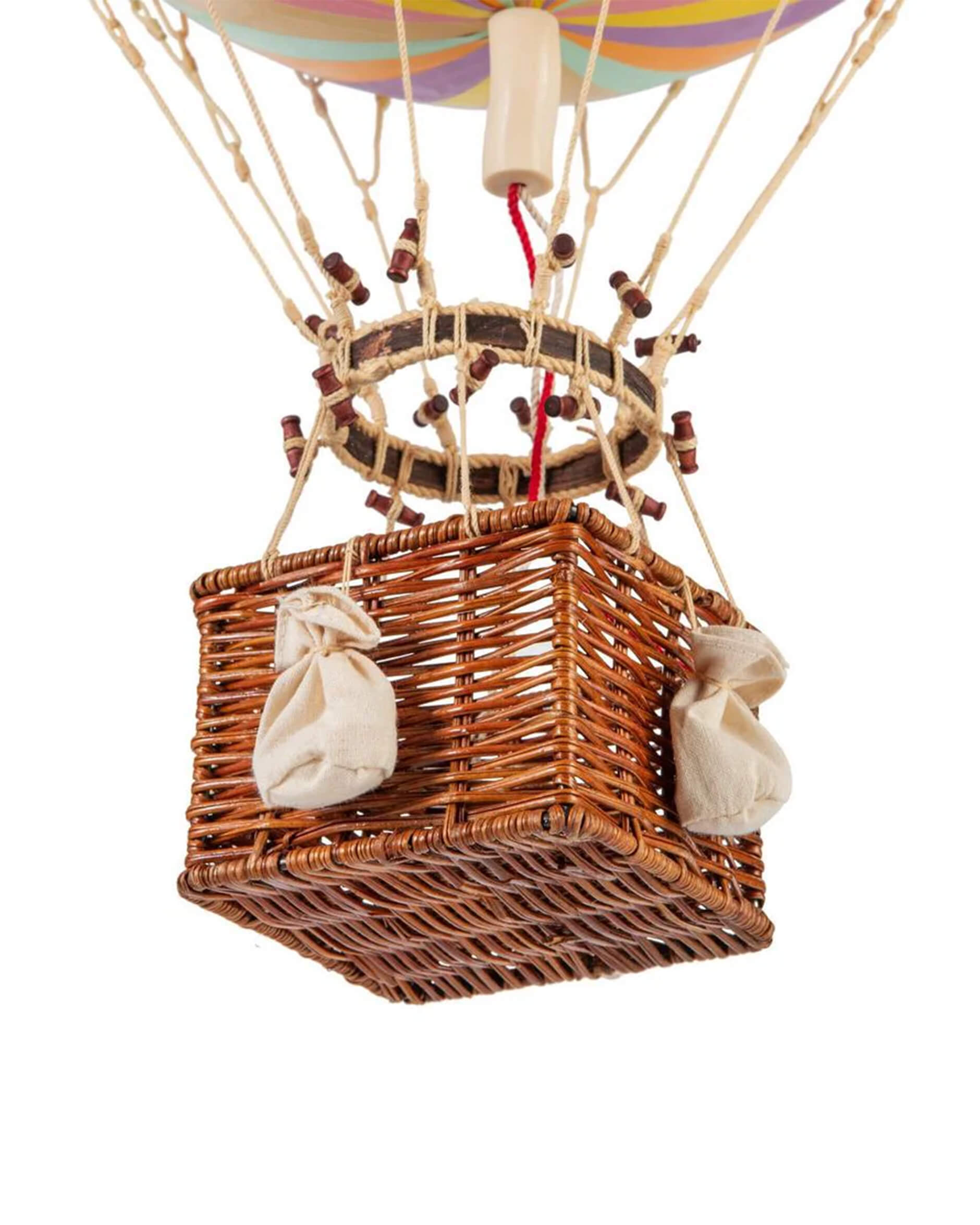 Jules Verne luftballong regnbåge/pastell