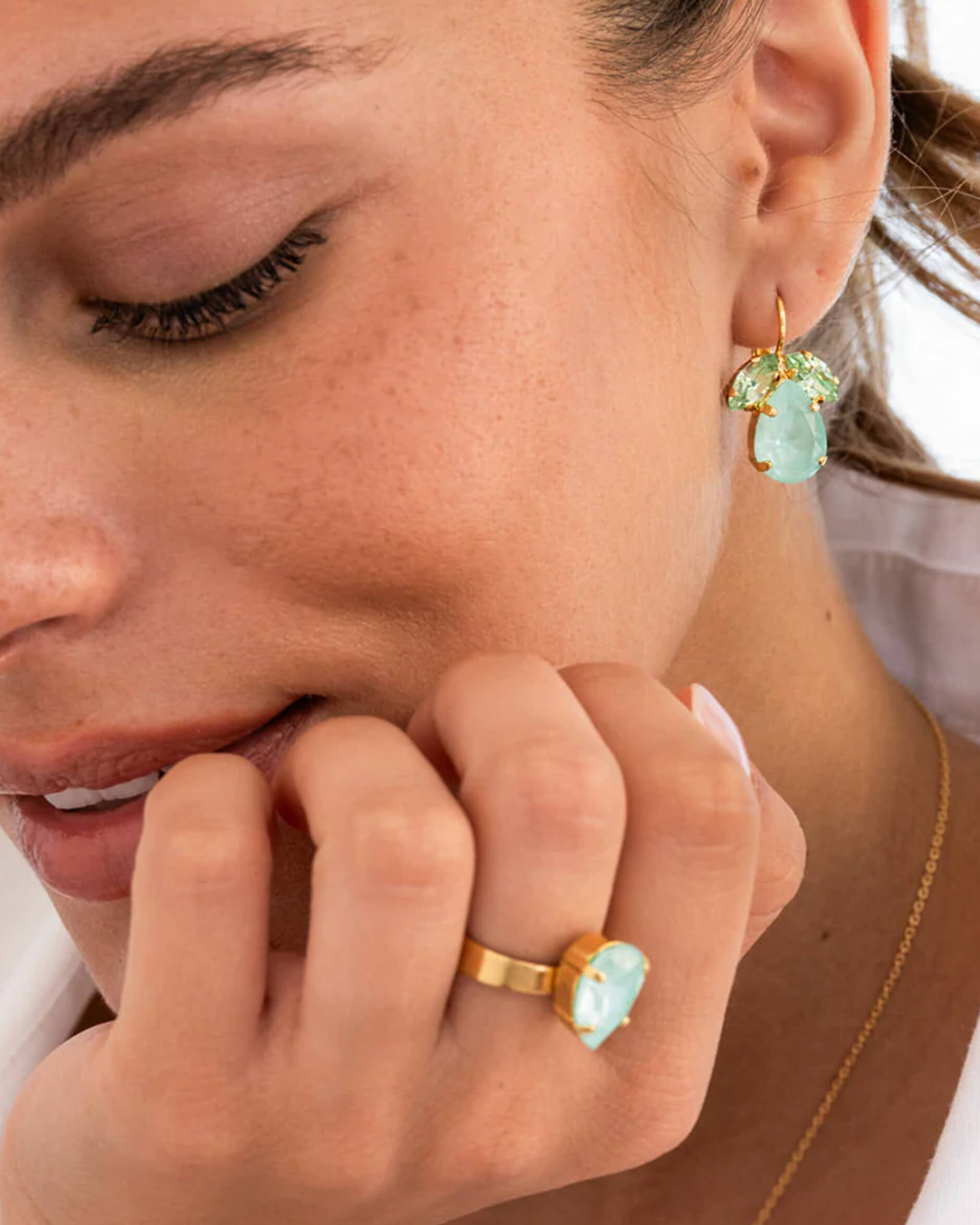 Petite Timo korvakorut soft mint combo