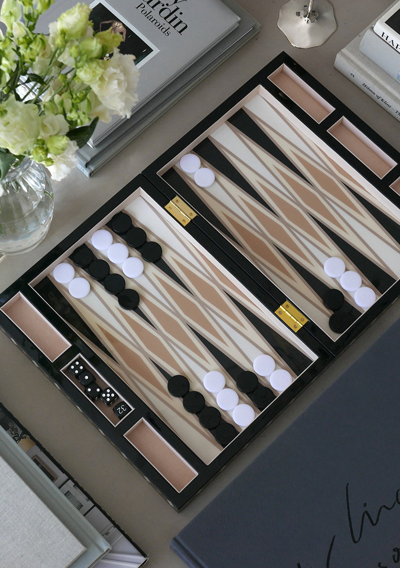 Backgammon Zwart