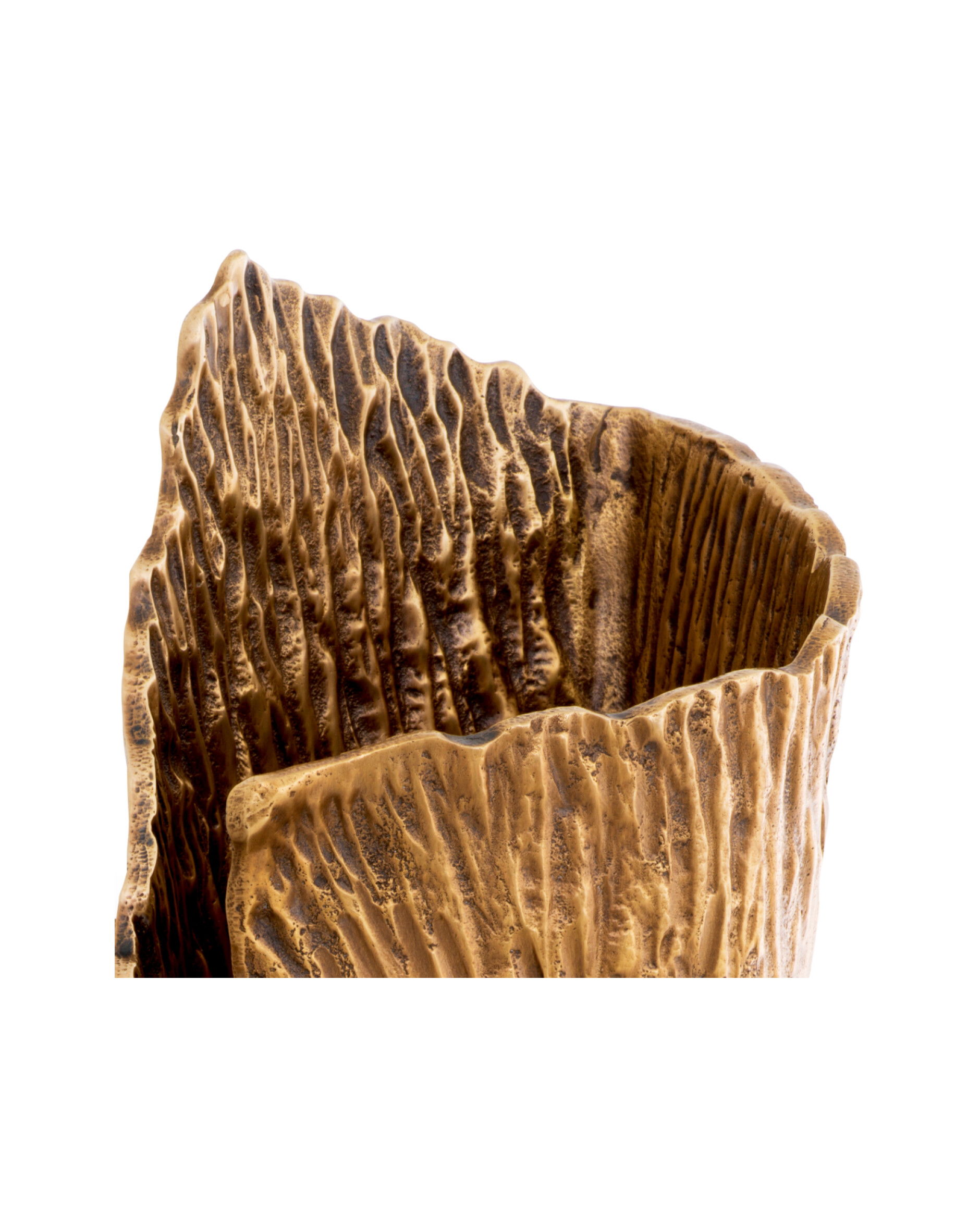 Craft vägglampa antik mässing