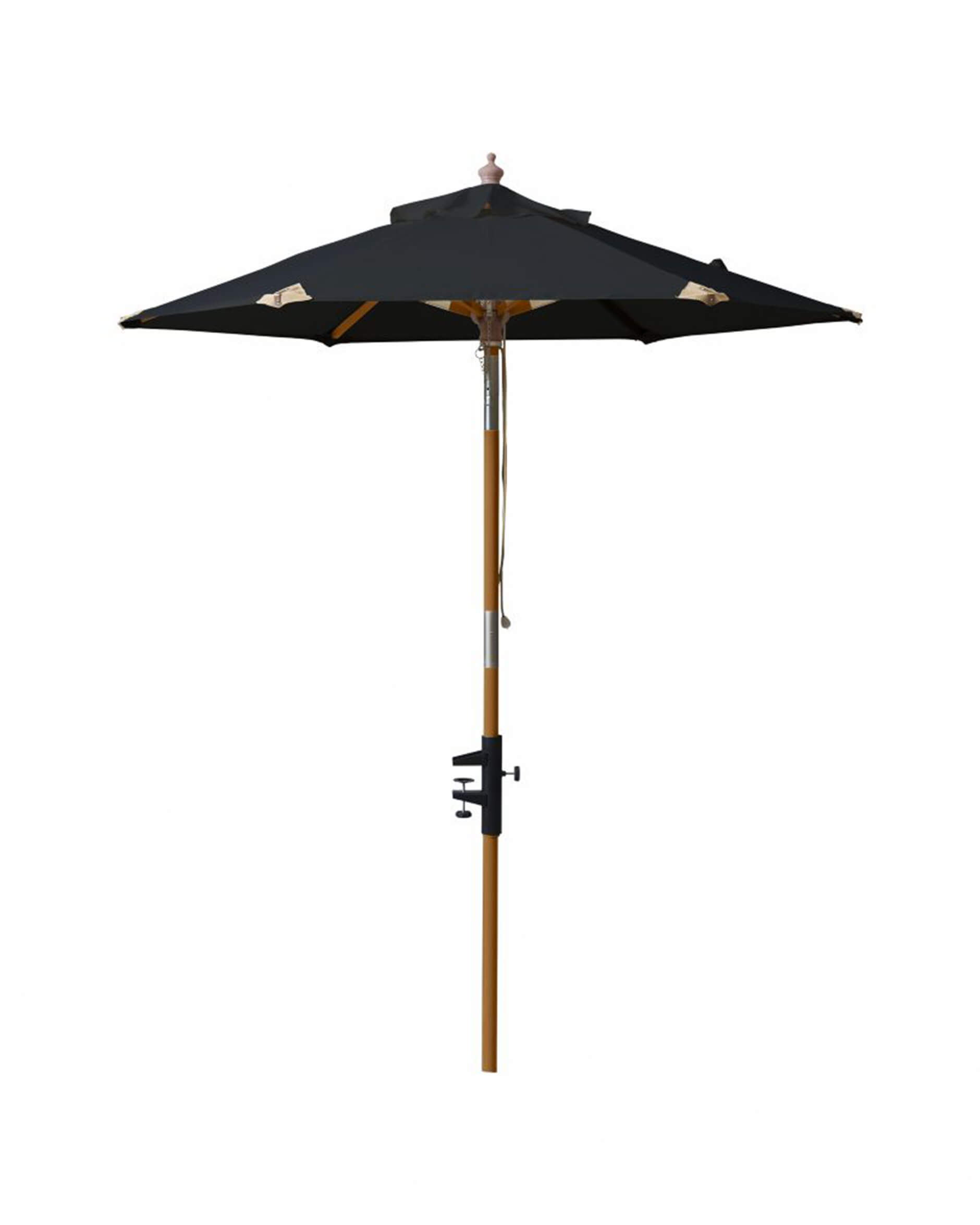 Balkongparasoll svart