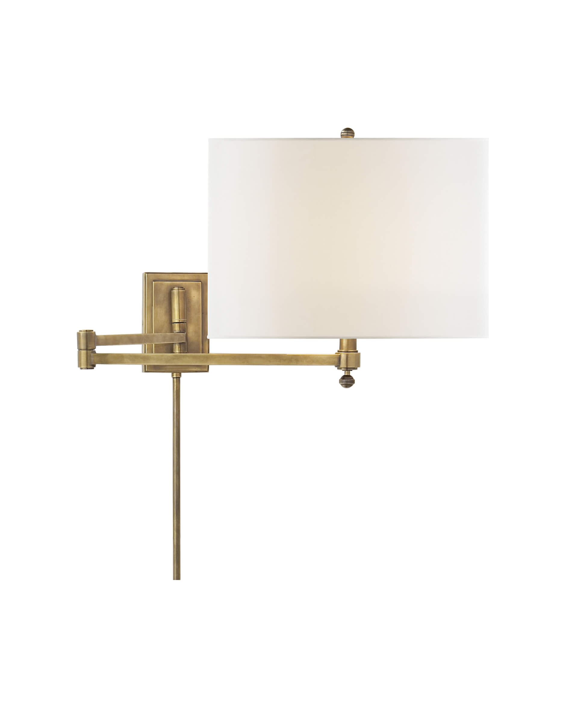 Hudson Swing Arm Antique Brass