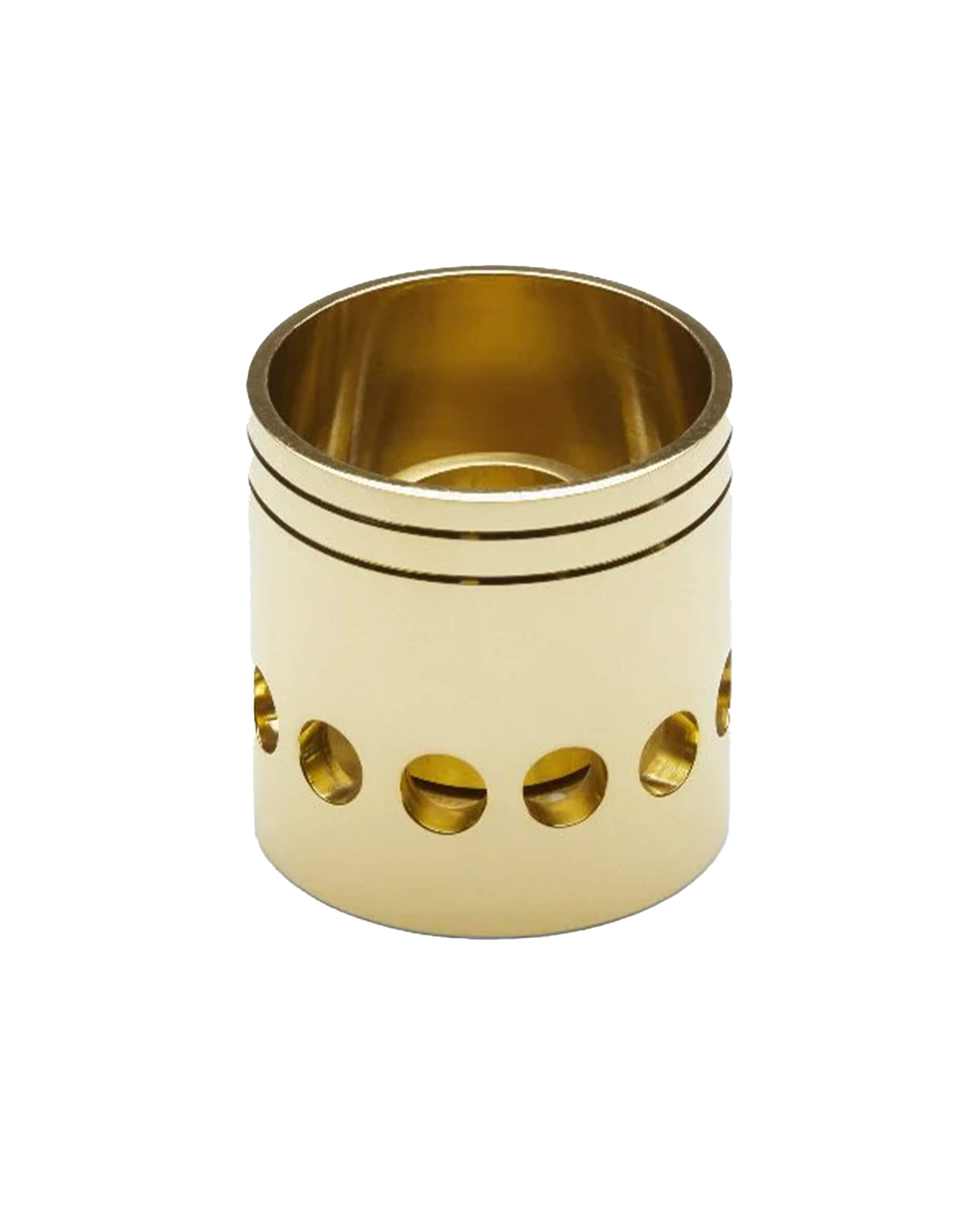 Skultuna ljushållare mässing