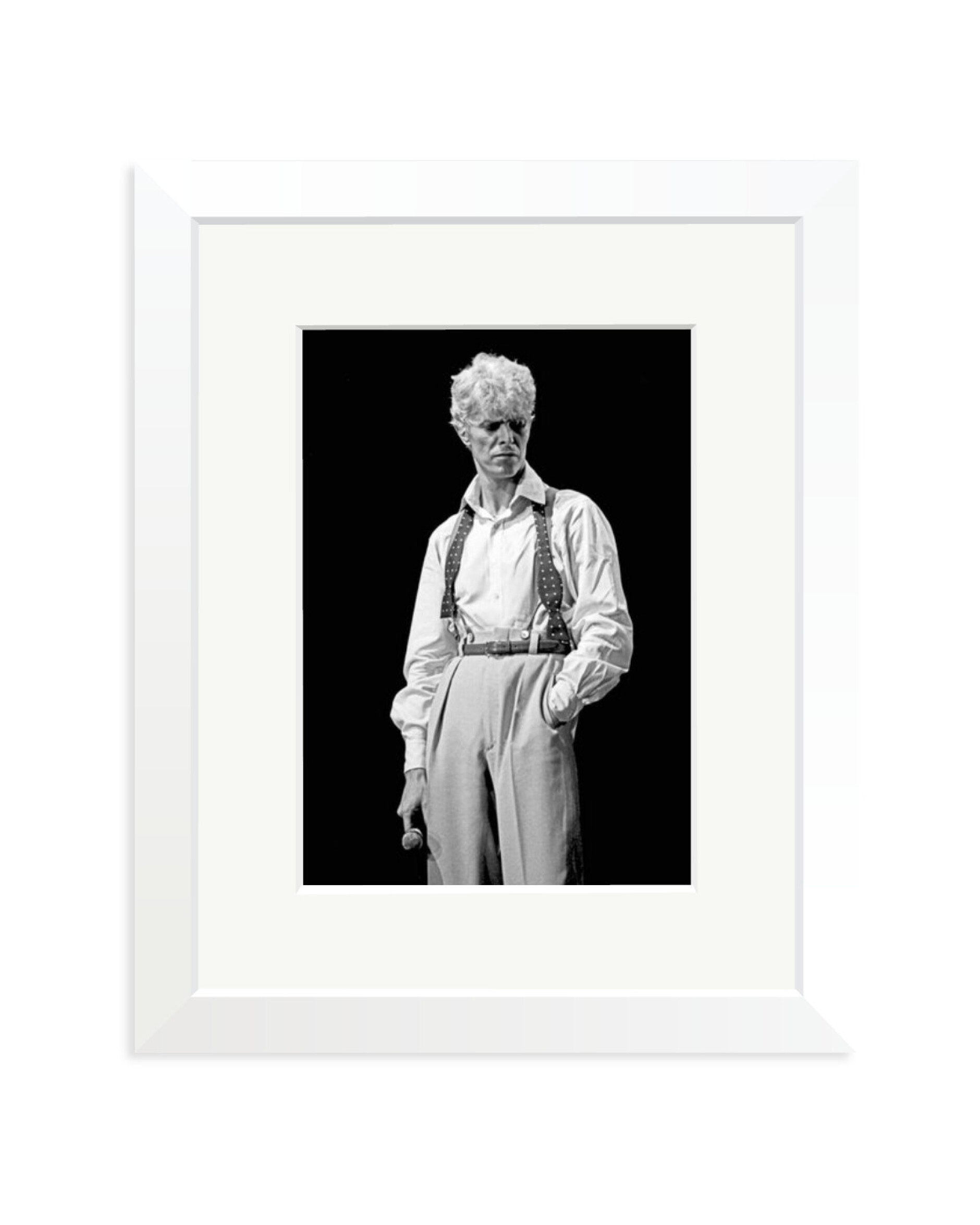 David Bowie 1983 Black and White White / Small