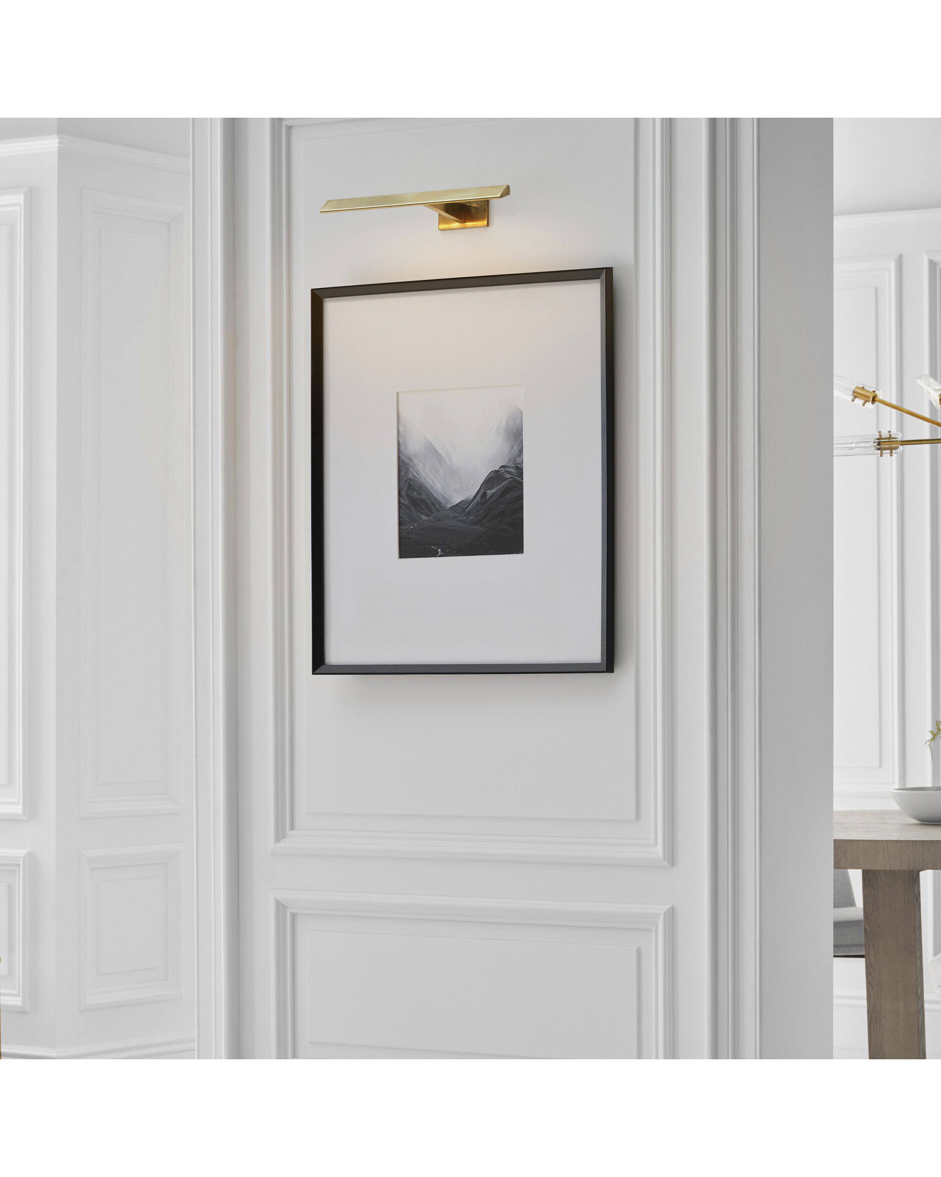 Petrel 18" Picture Light Antique Brass