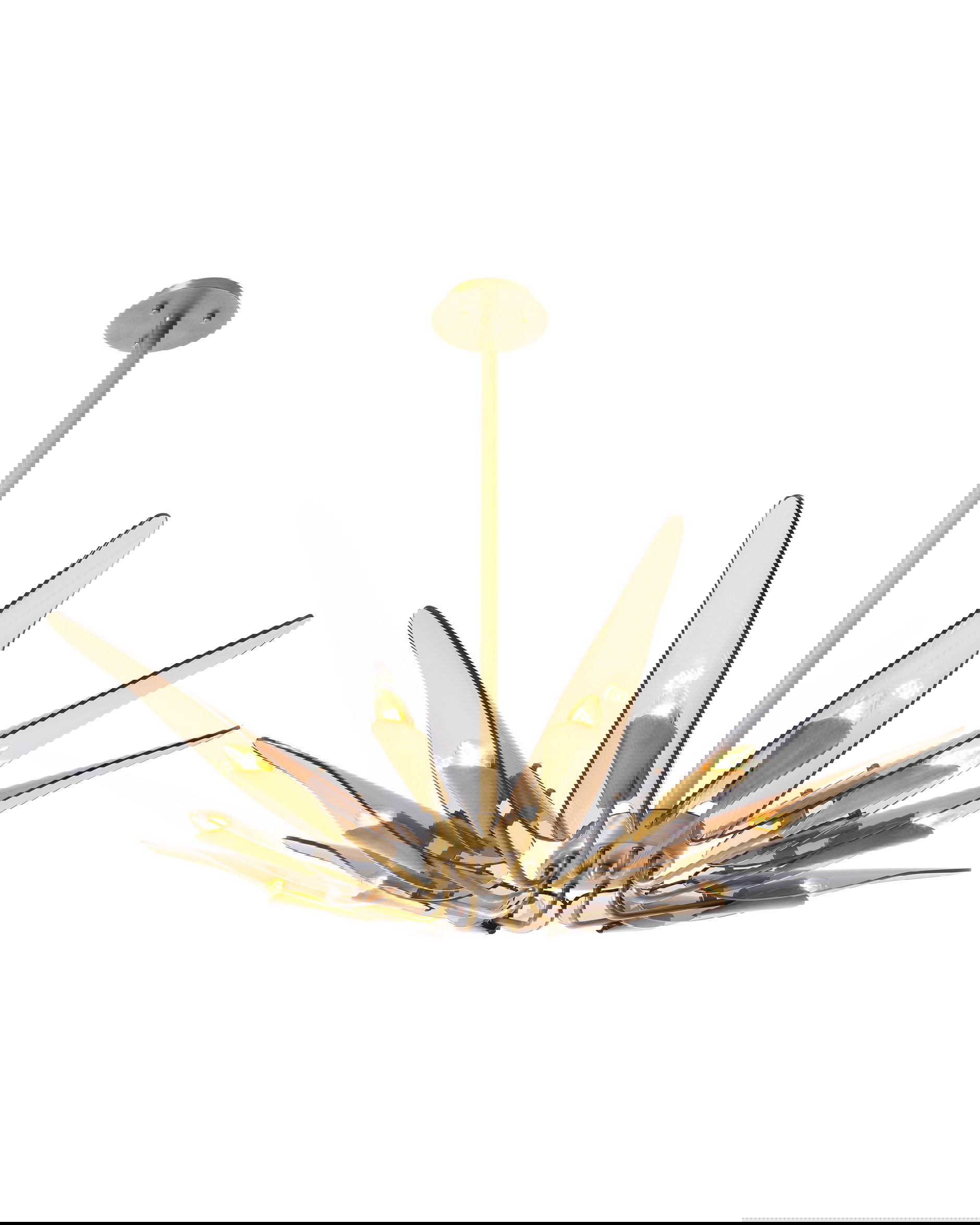 Sky taklampa mässing