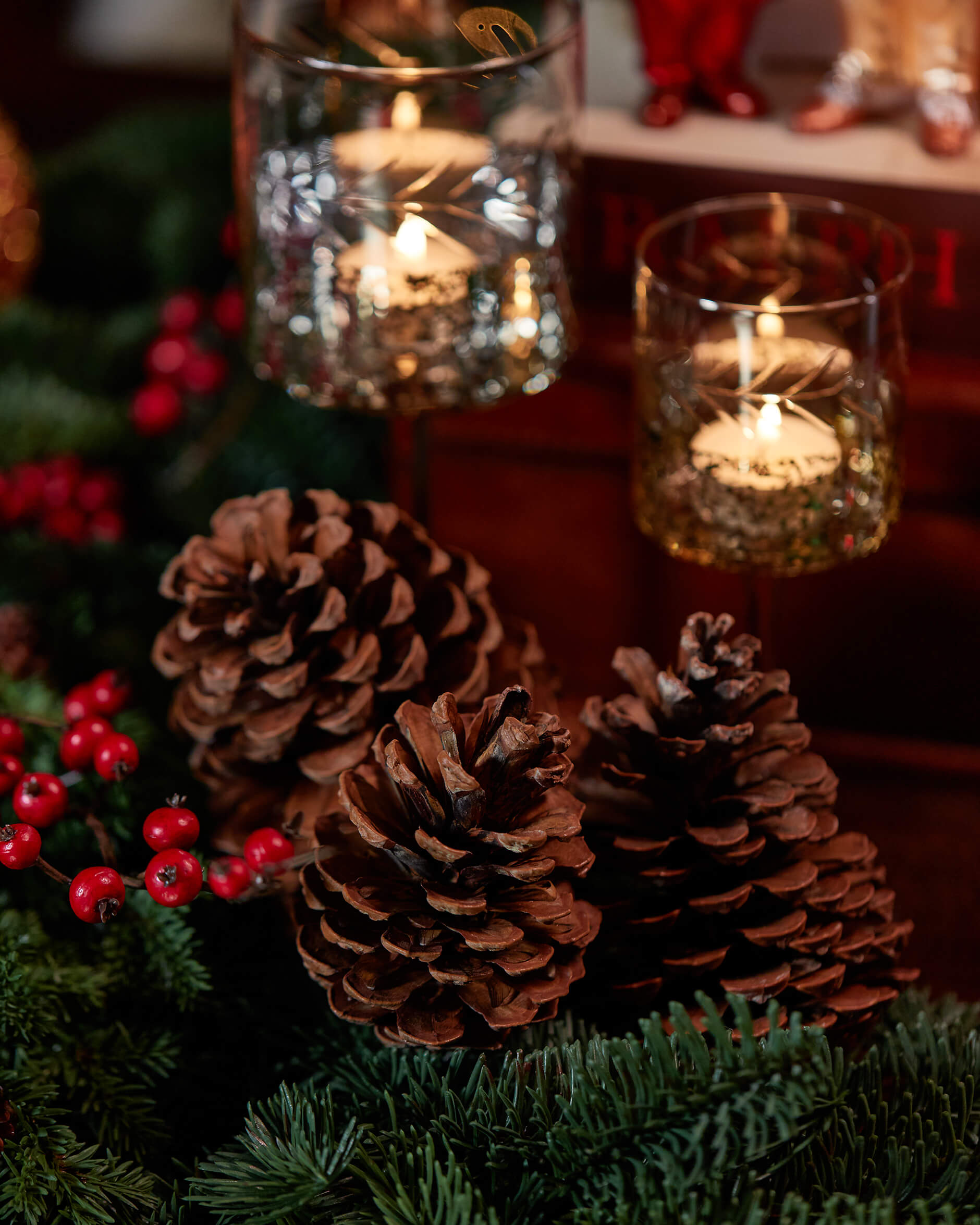 Geoffrey kottar juldekoration 3-pack