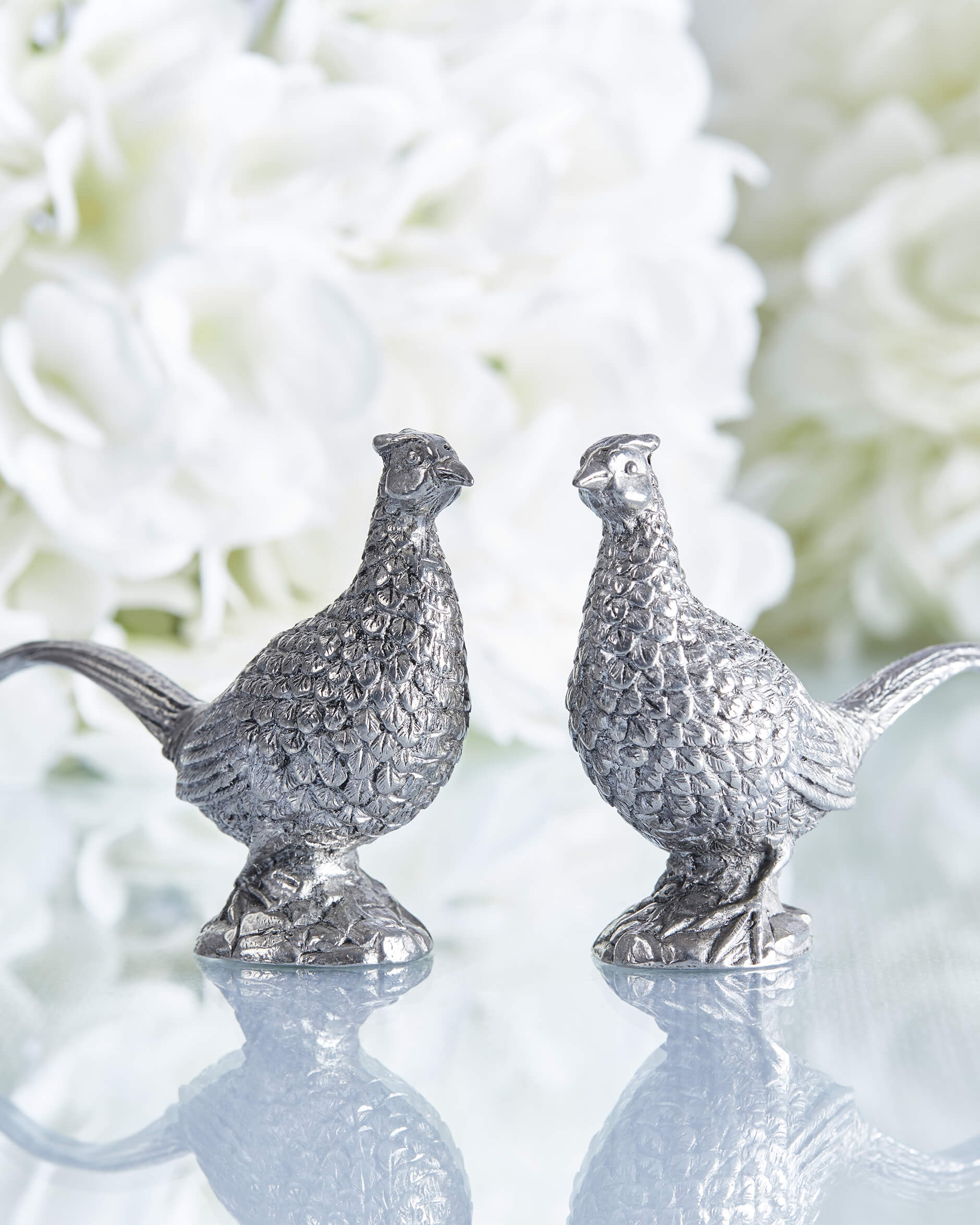 Fasaani-suola- ja pippurisirottimet, tina