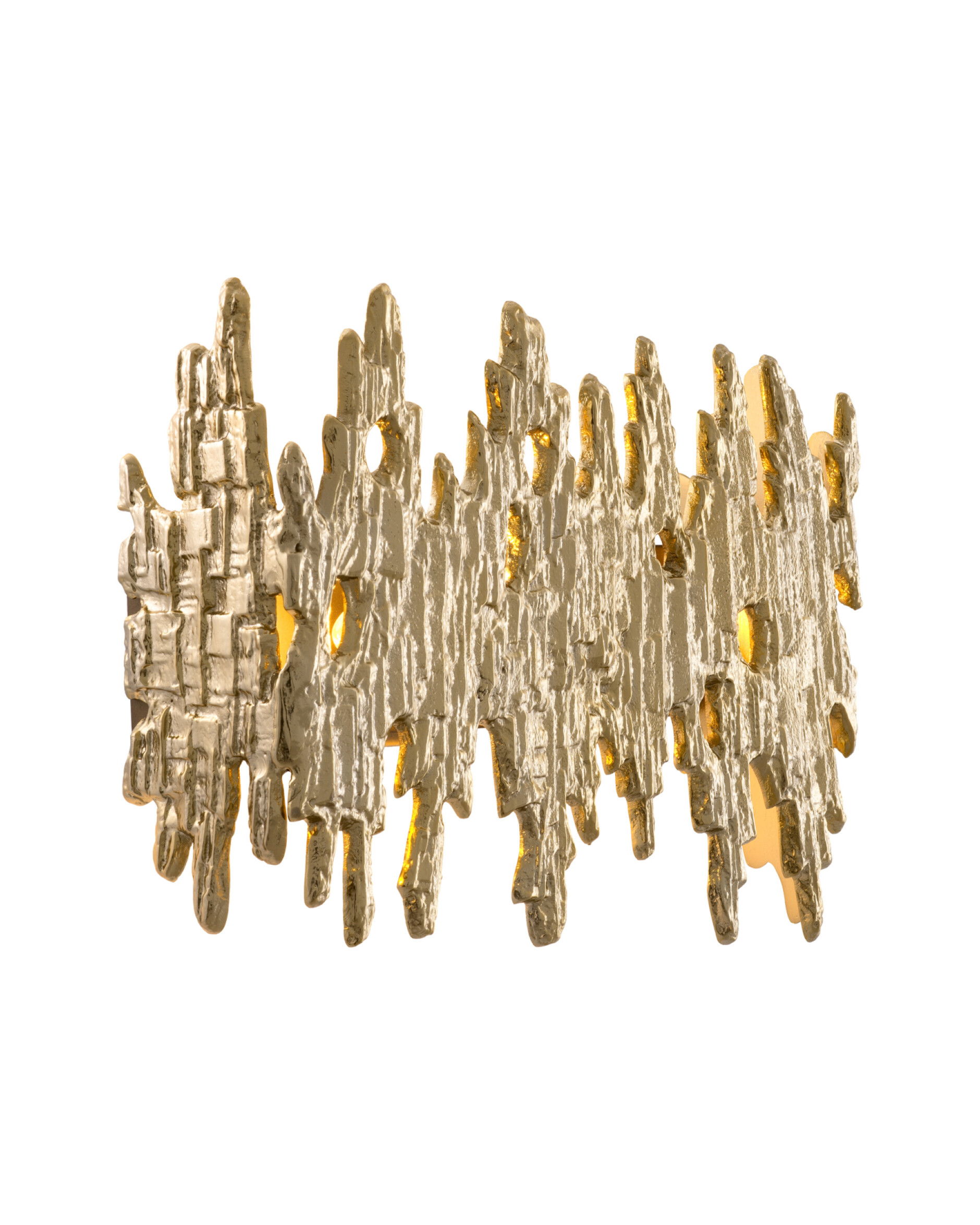 Creten vägglampa guld