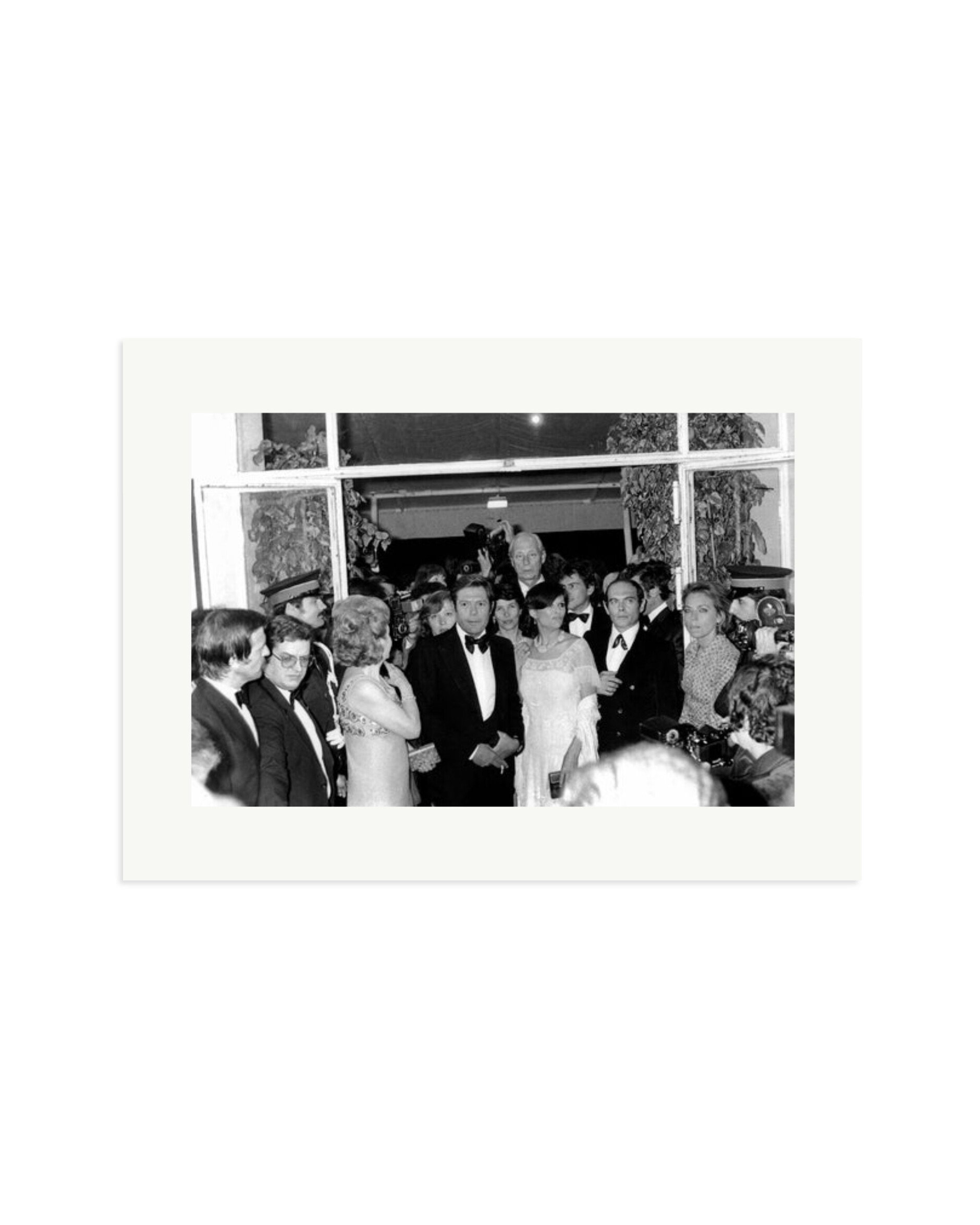 Mastroianni and Cardinale in Cannes Print Only / XL