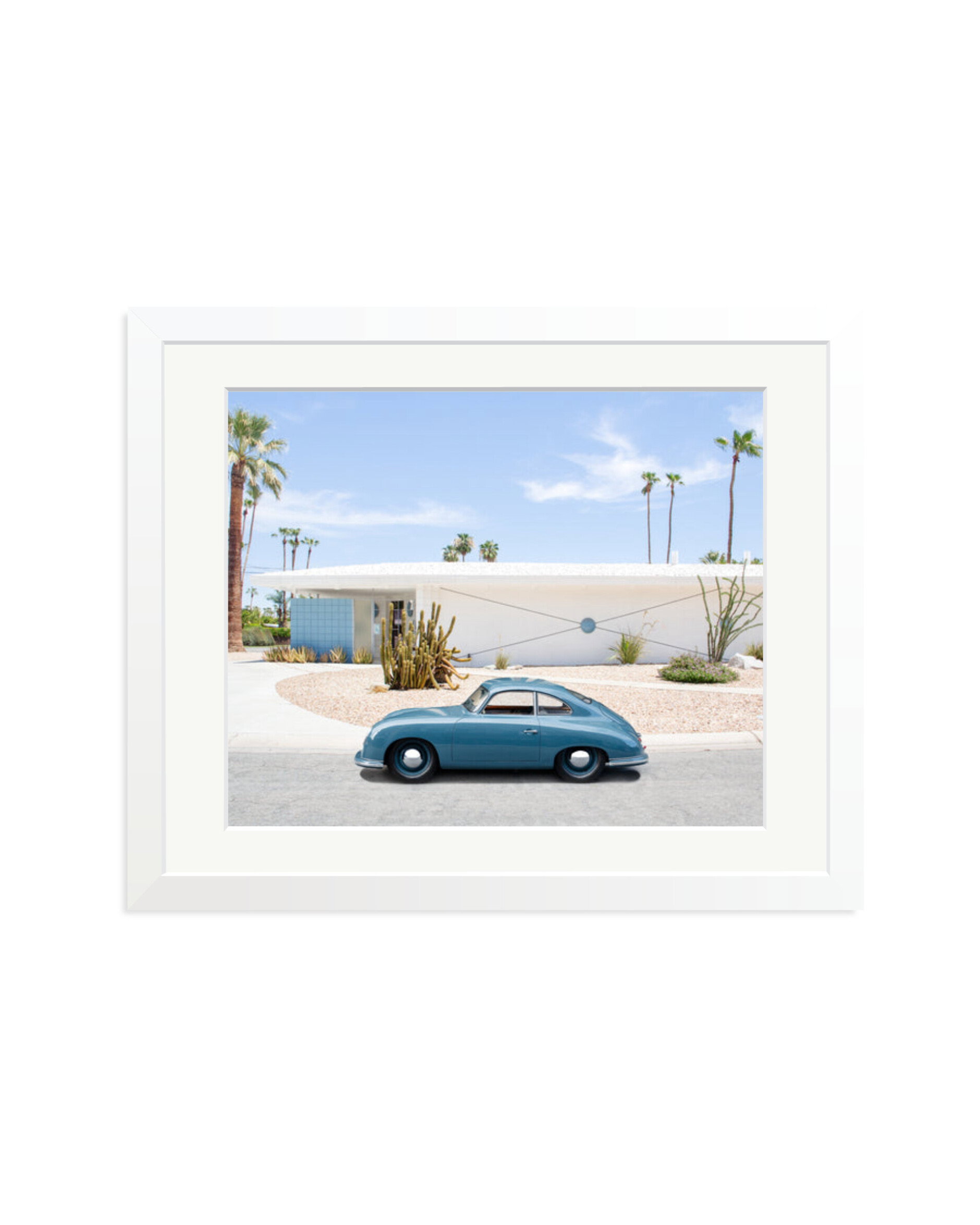 Porsche 356 in Palm Springs White / Medium