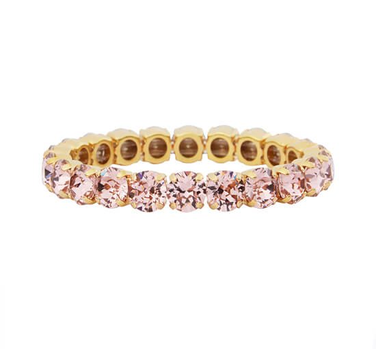 Vintage Rose - Gia Stud Bracelet Crystal