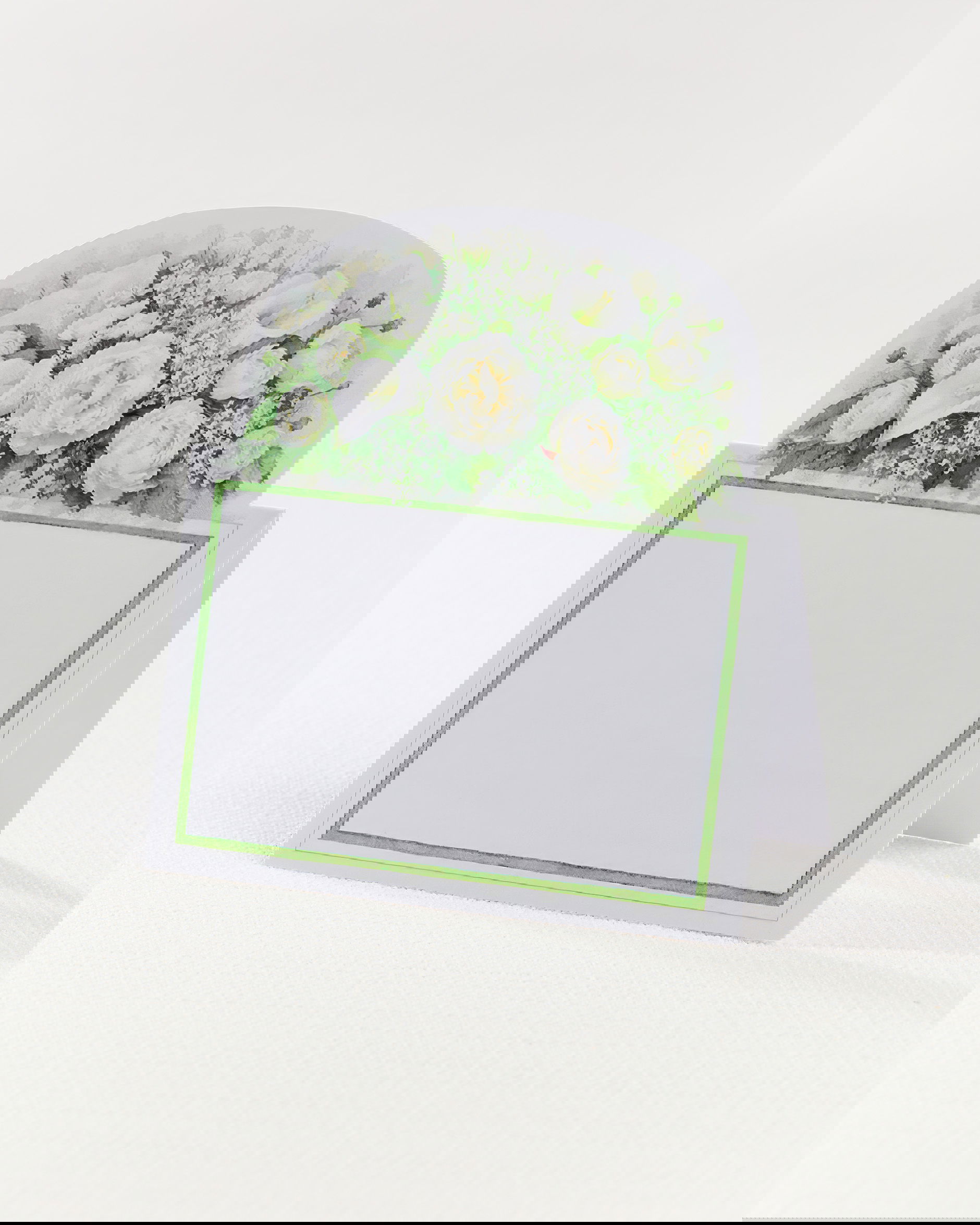 Ivory Bloom naamkaartjes 8-pack