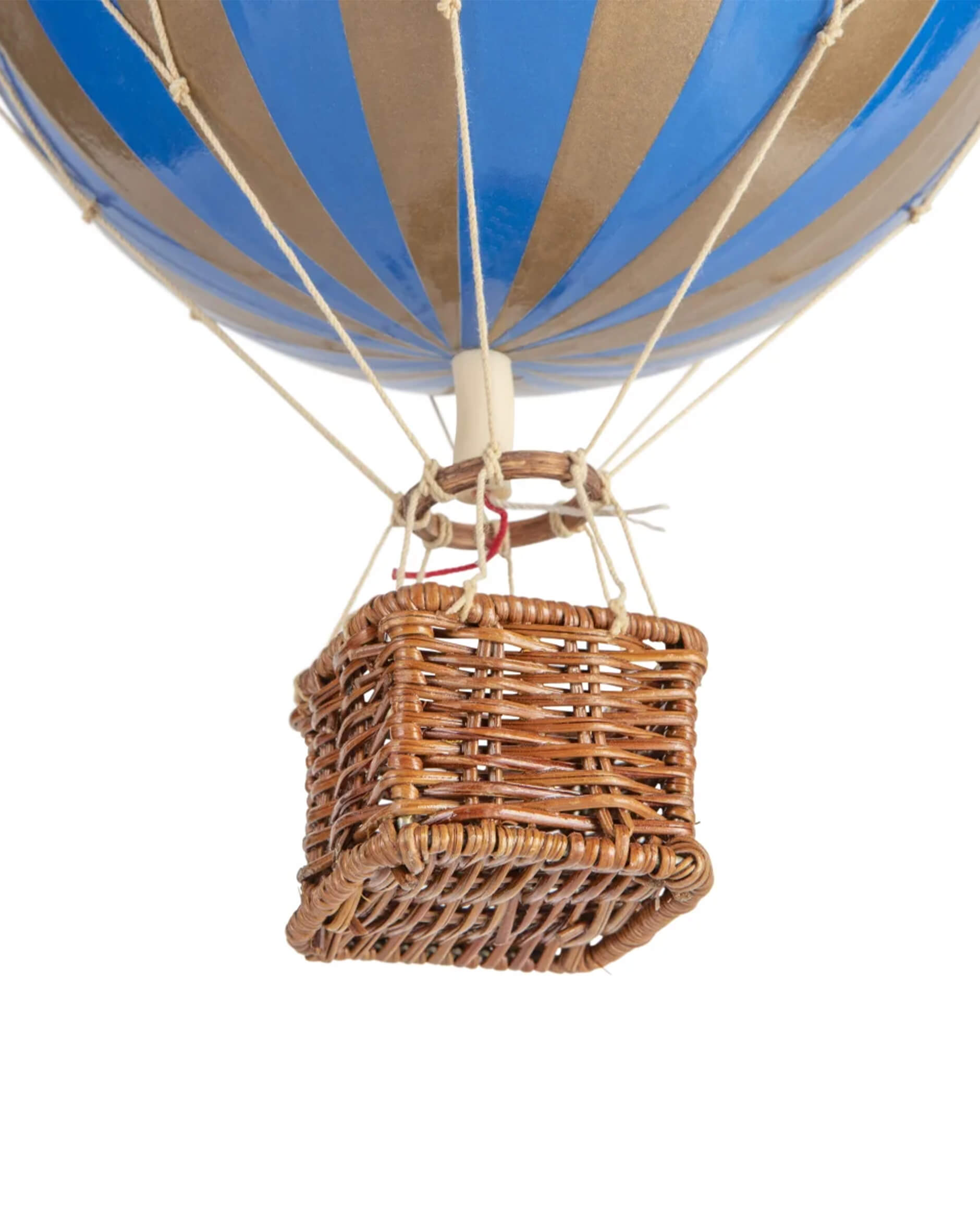 Resor Ljus luftballong blå/guld