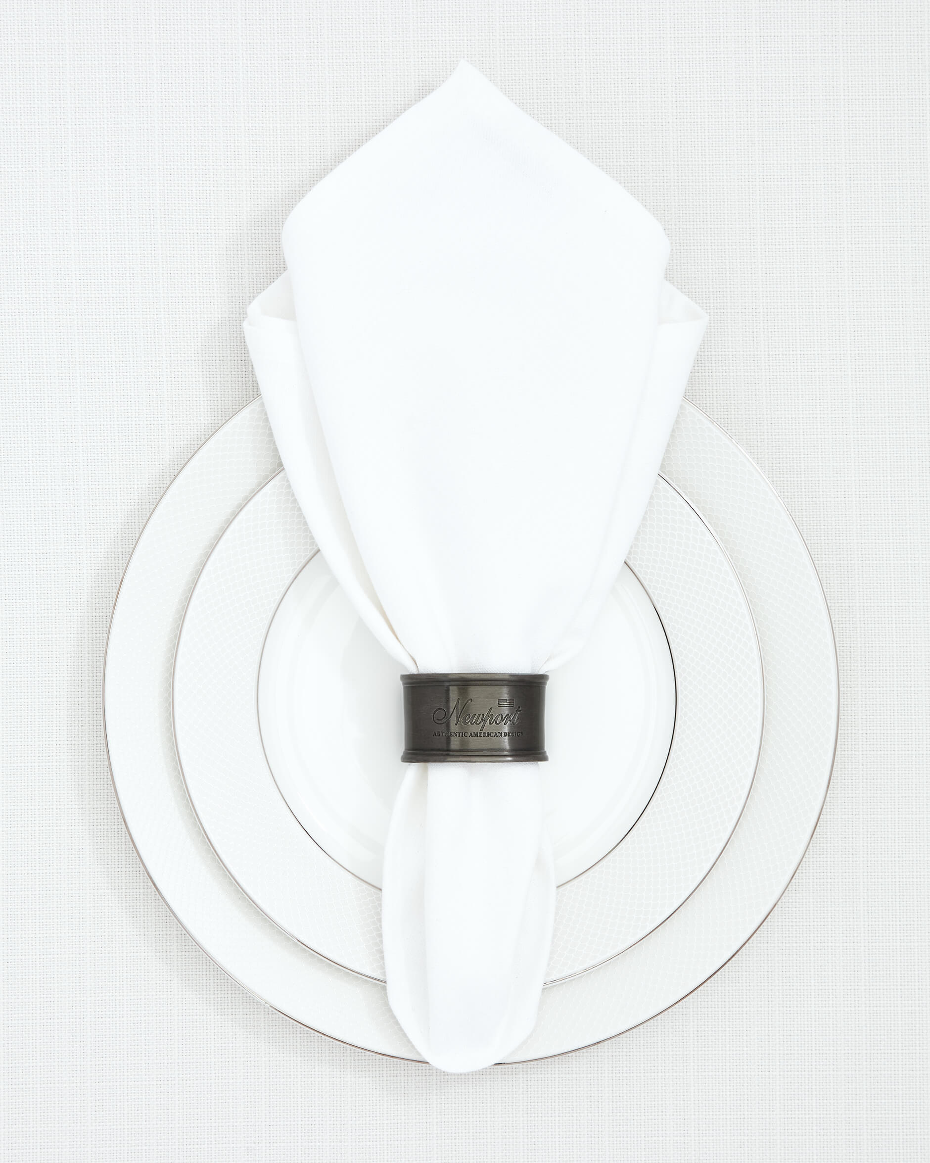 Newport-lautasliinarengas musta/harmaa