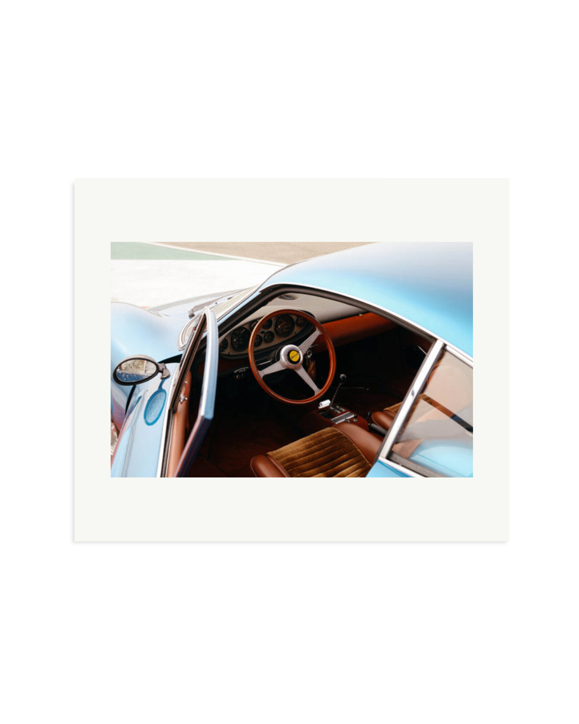 1967 Dino 206 GT Print Only / Large