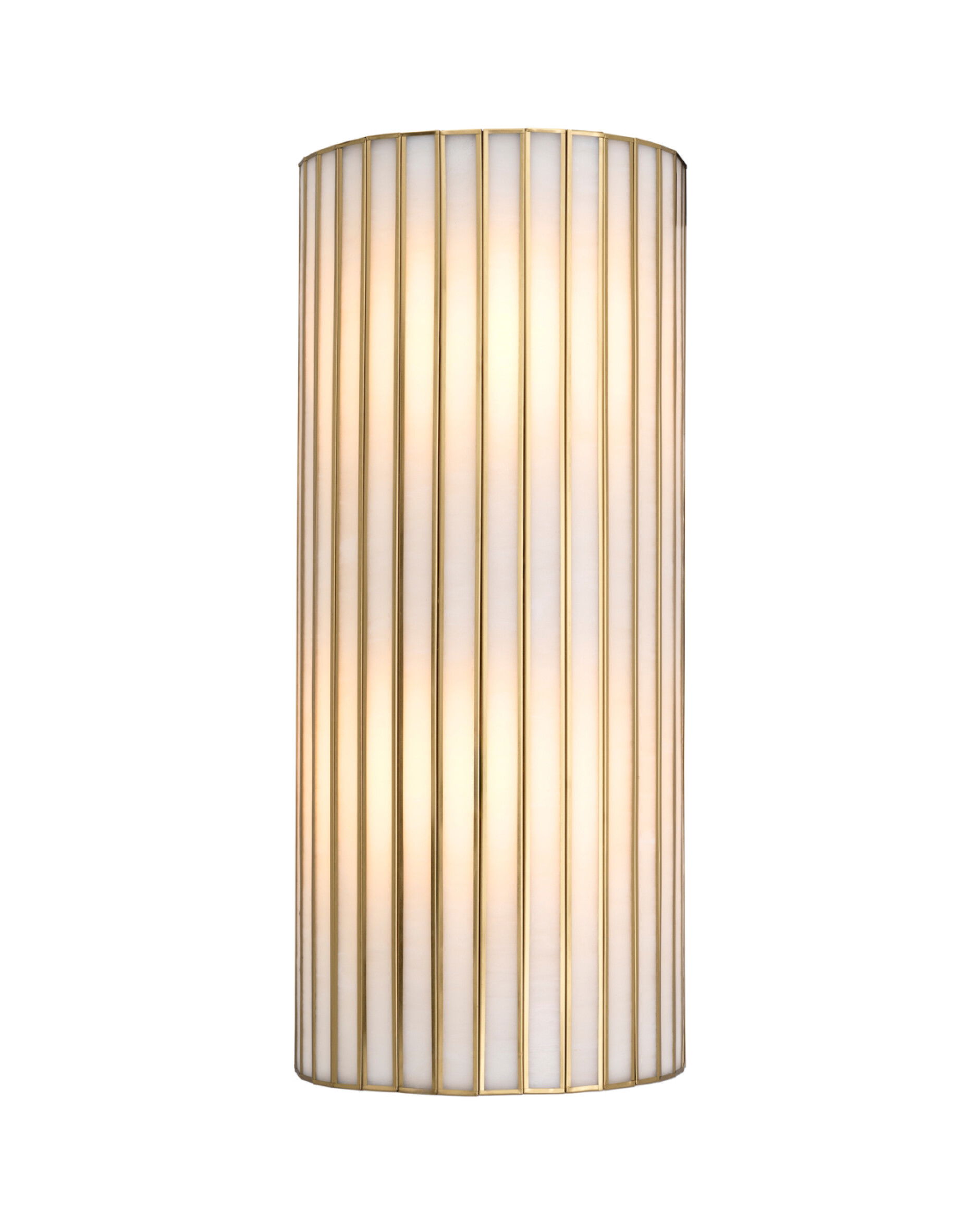 Monari vägglampa antik mässing