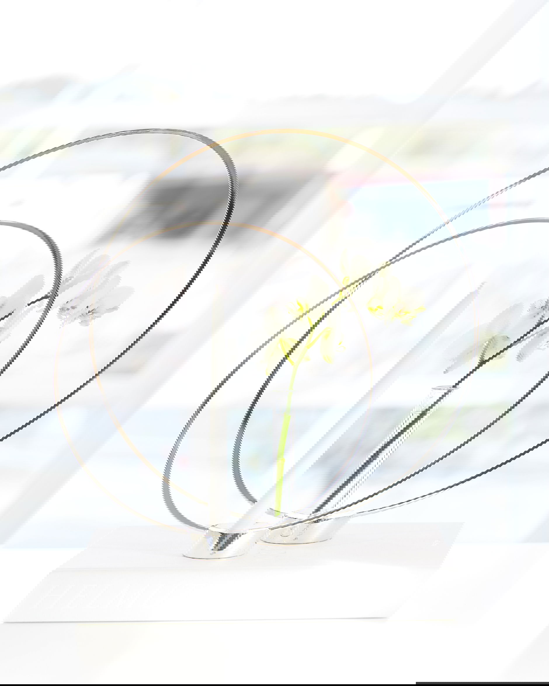 Gloria ljusstake nickel