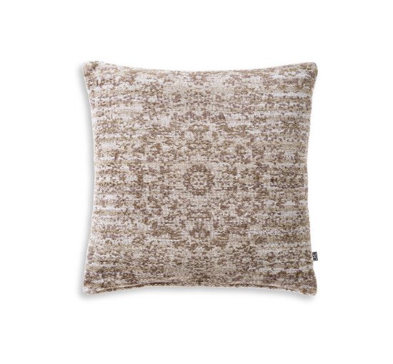 Serene cushion silver/brown