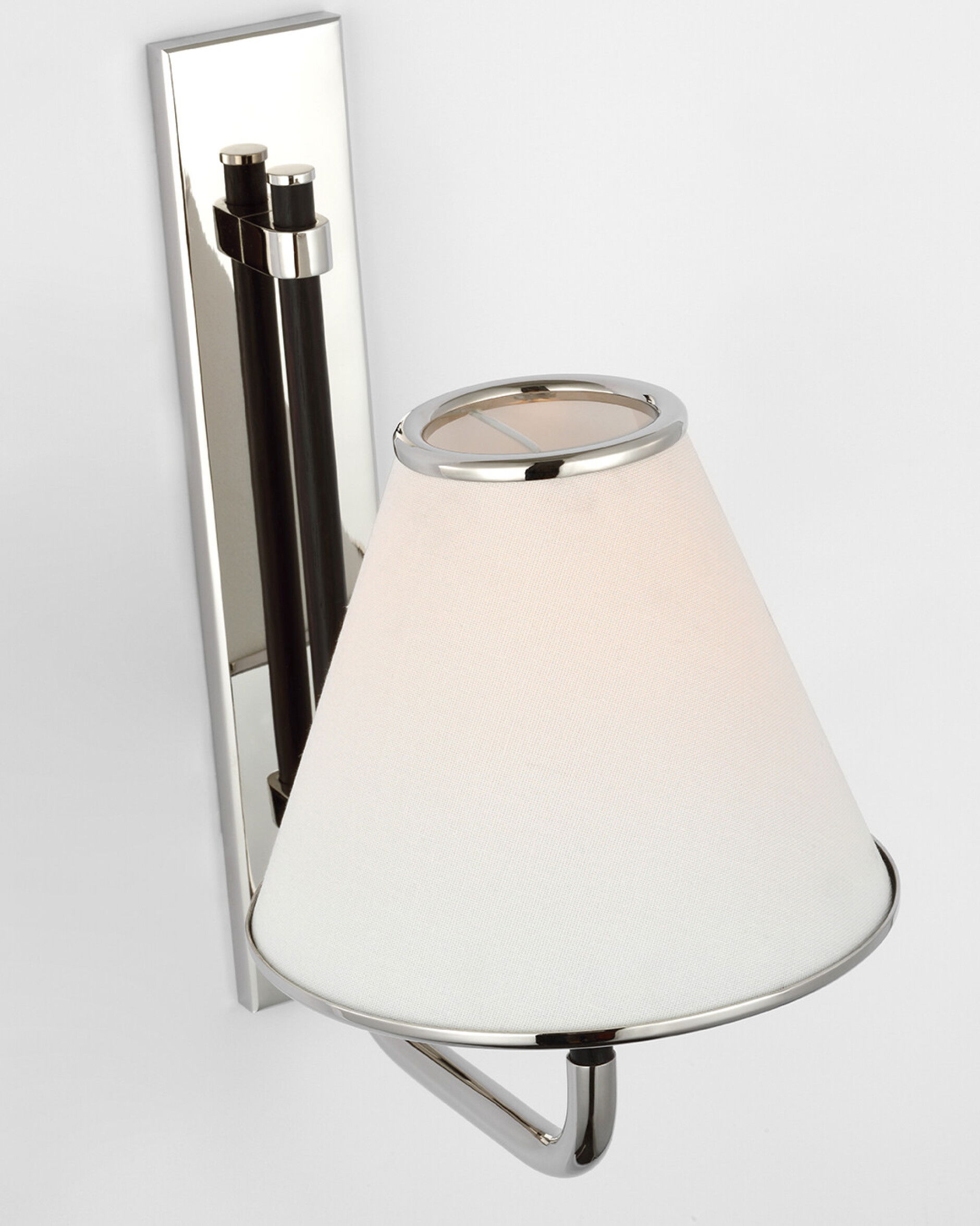 Rigby vägglampa nickel