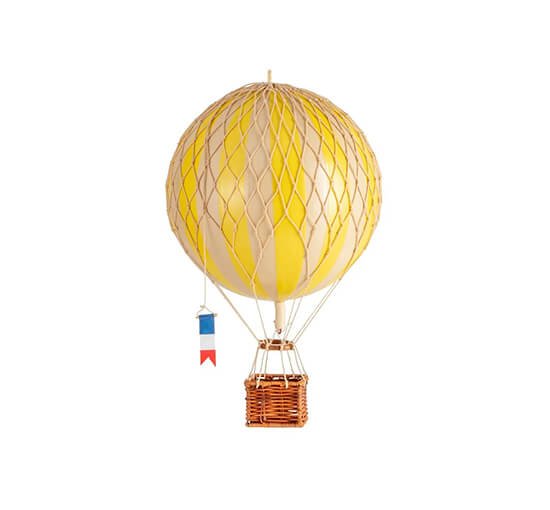 True Yellow - Travels Light luftballong svart/guld