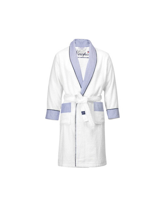 Riviera morgonrock vit