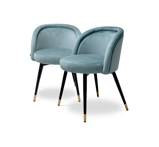 null - Chloé Dining Chair Clarck Sand set of 2