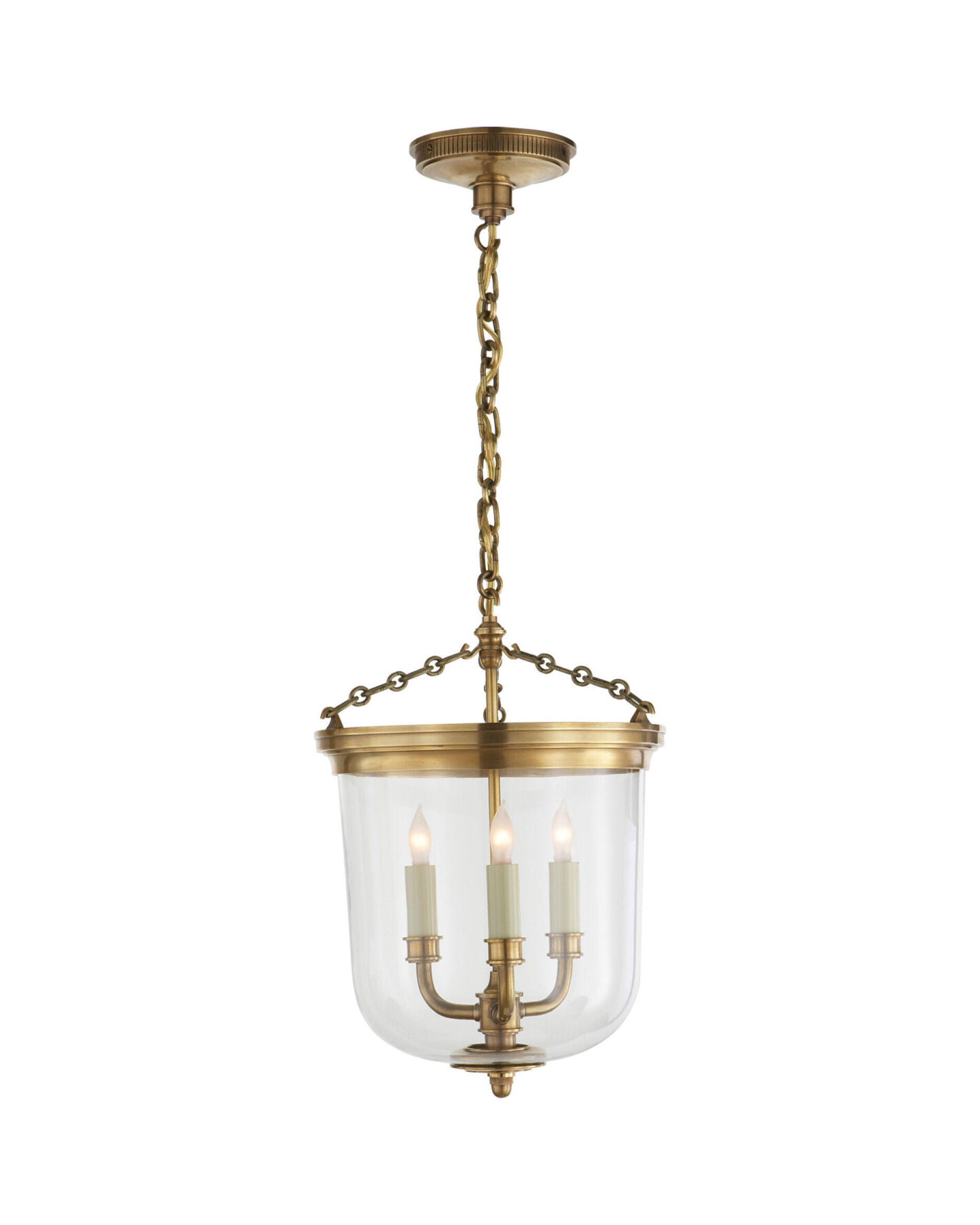 Merchant taklampa antik mässing