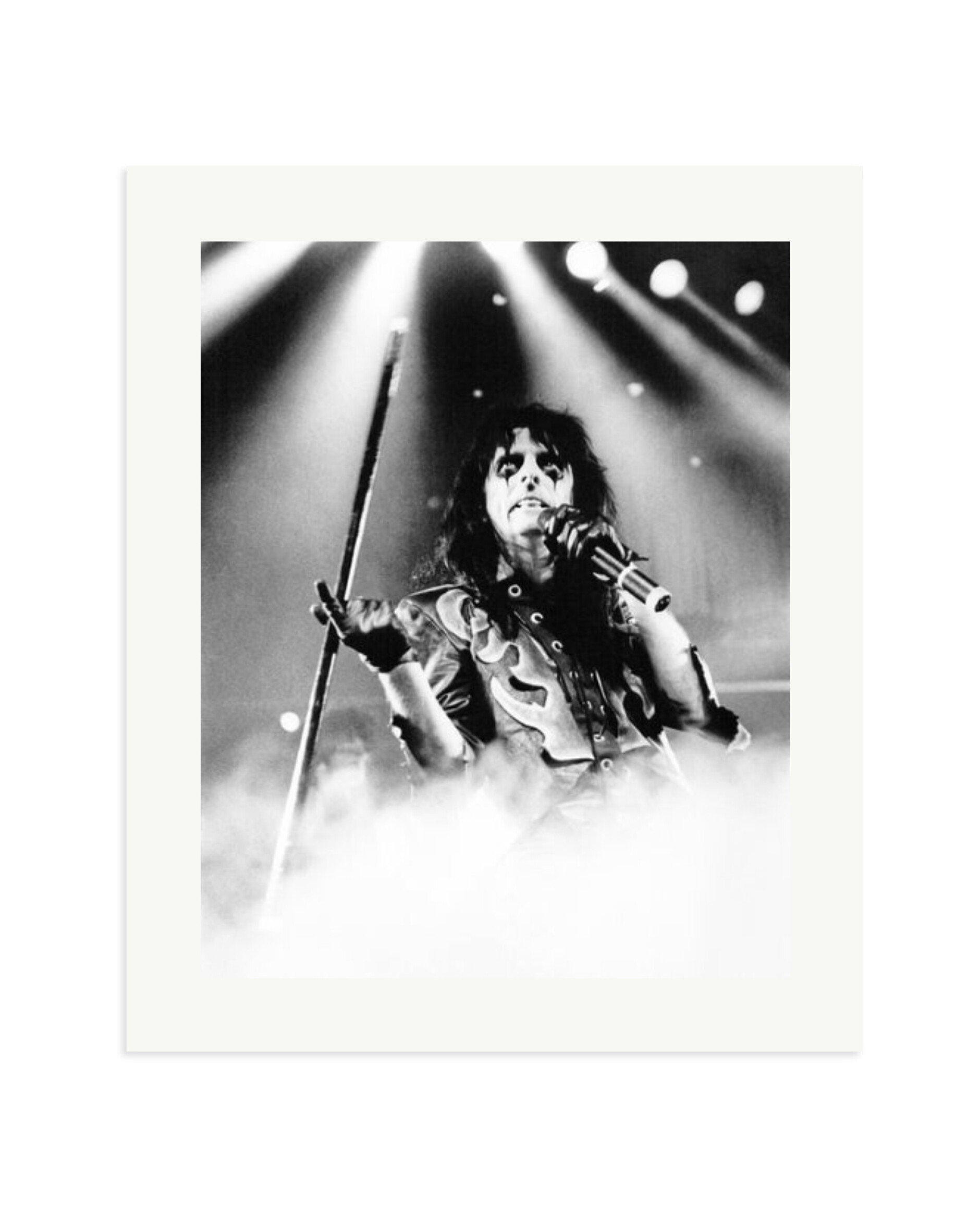 Alice Cooper 1986 Print Only / Large