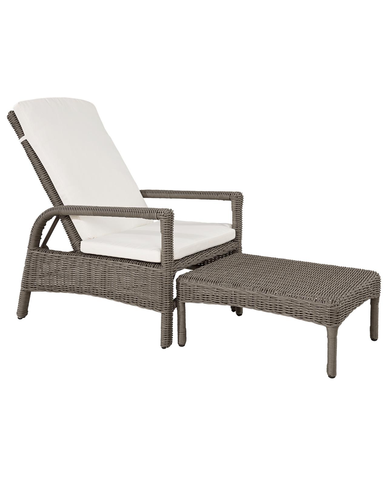 Tampa solsäng vintage dynset off-white