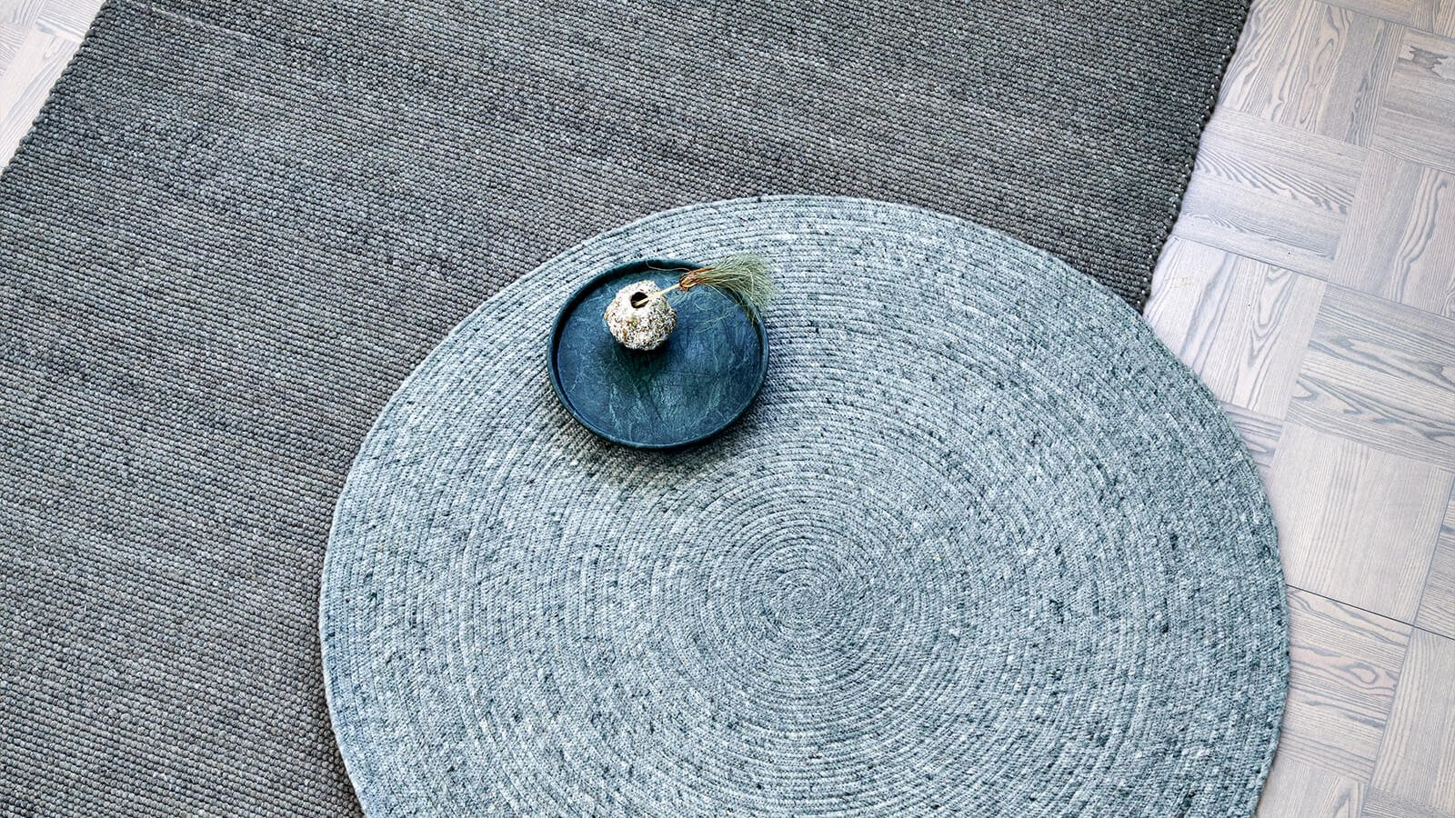 Eksklusive runde tepper for unik dekor 