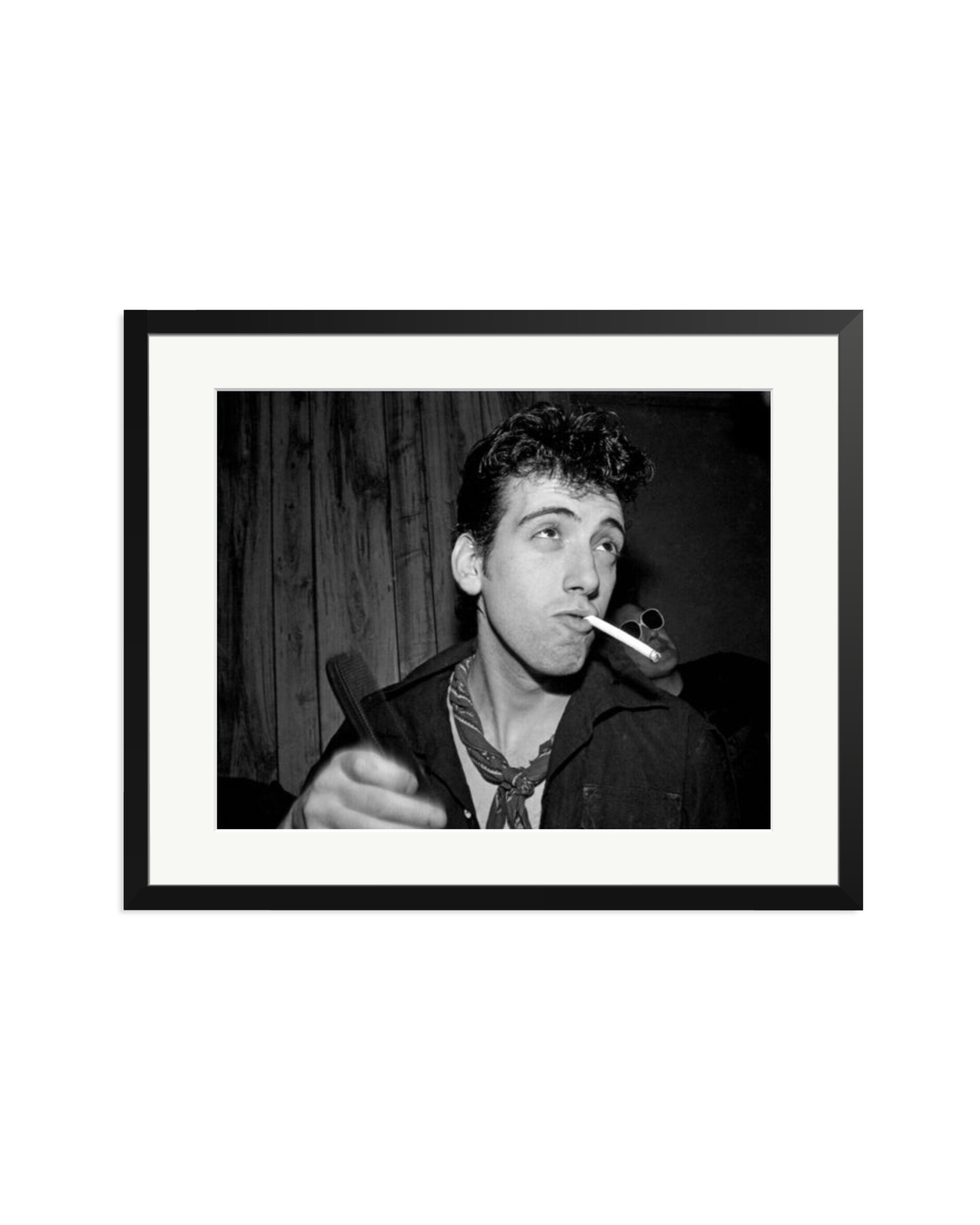 Mick Jones of The Clash Backstage 1979 Black / XL