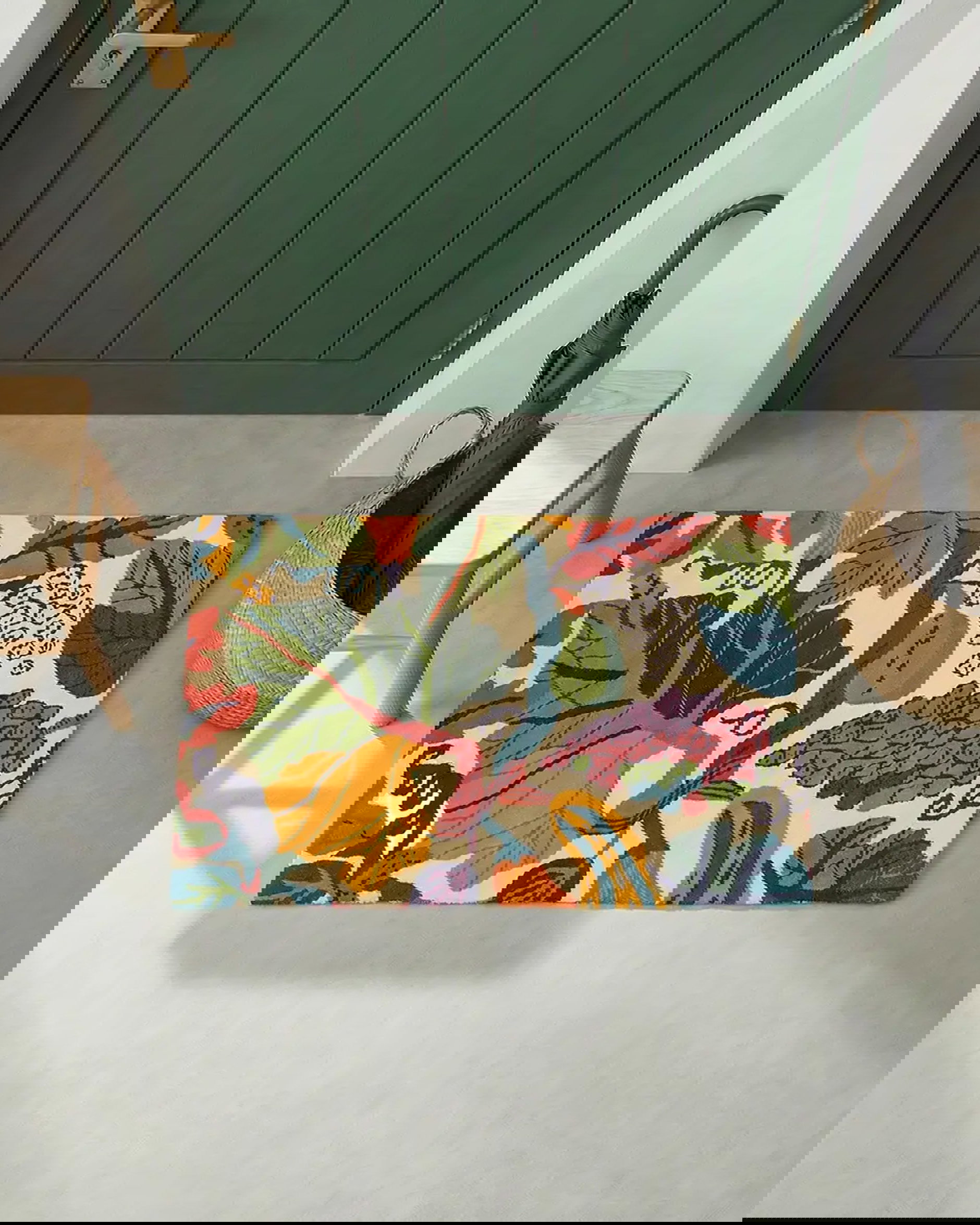 Heritage Garden Türmatte Creme/Multi