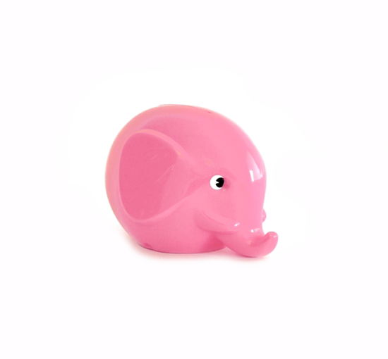 Pink Elephant Piggy Bank, mini
