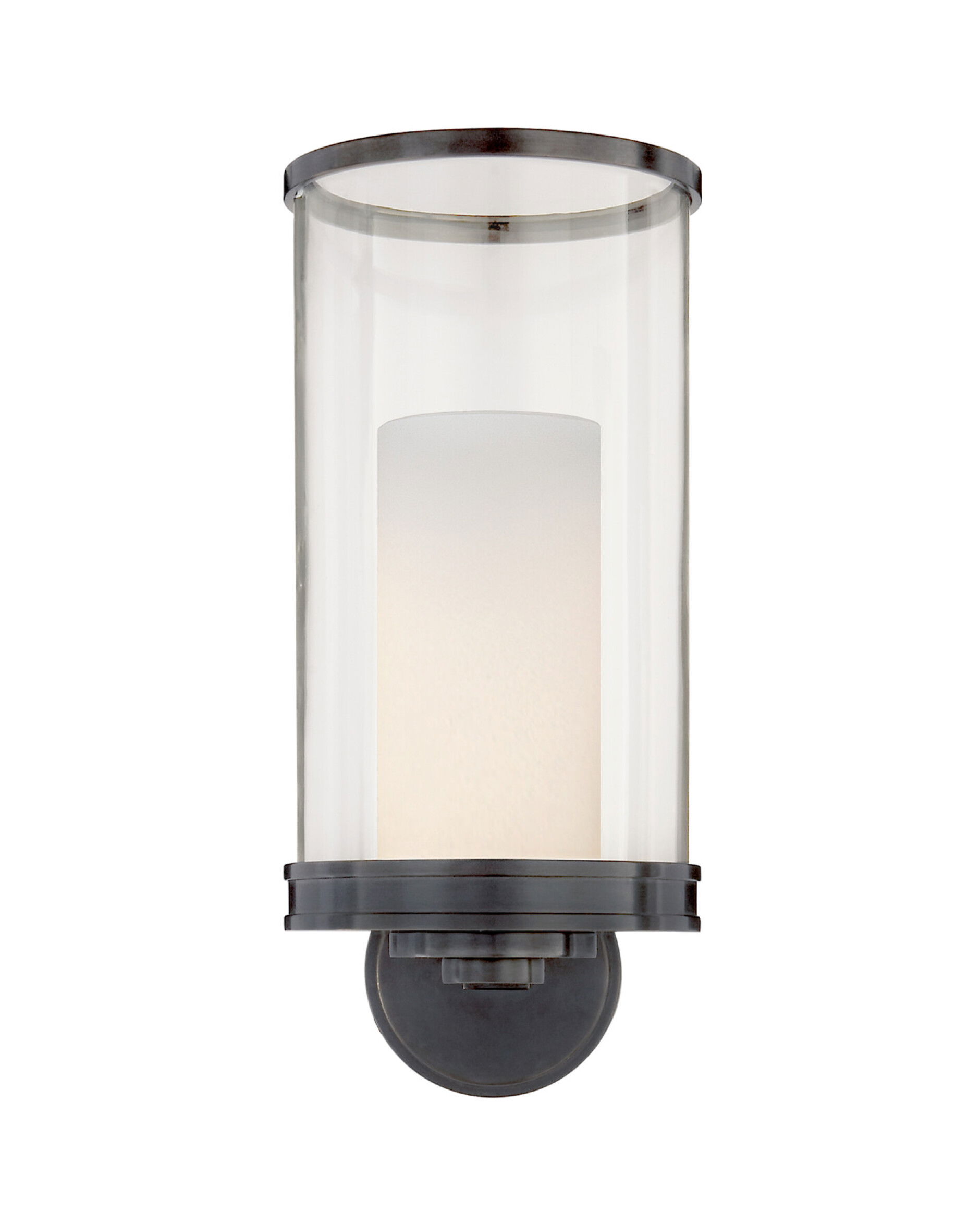 Modern vägglampa brons OUTLET