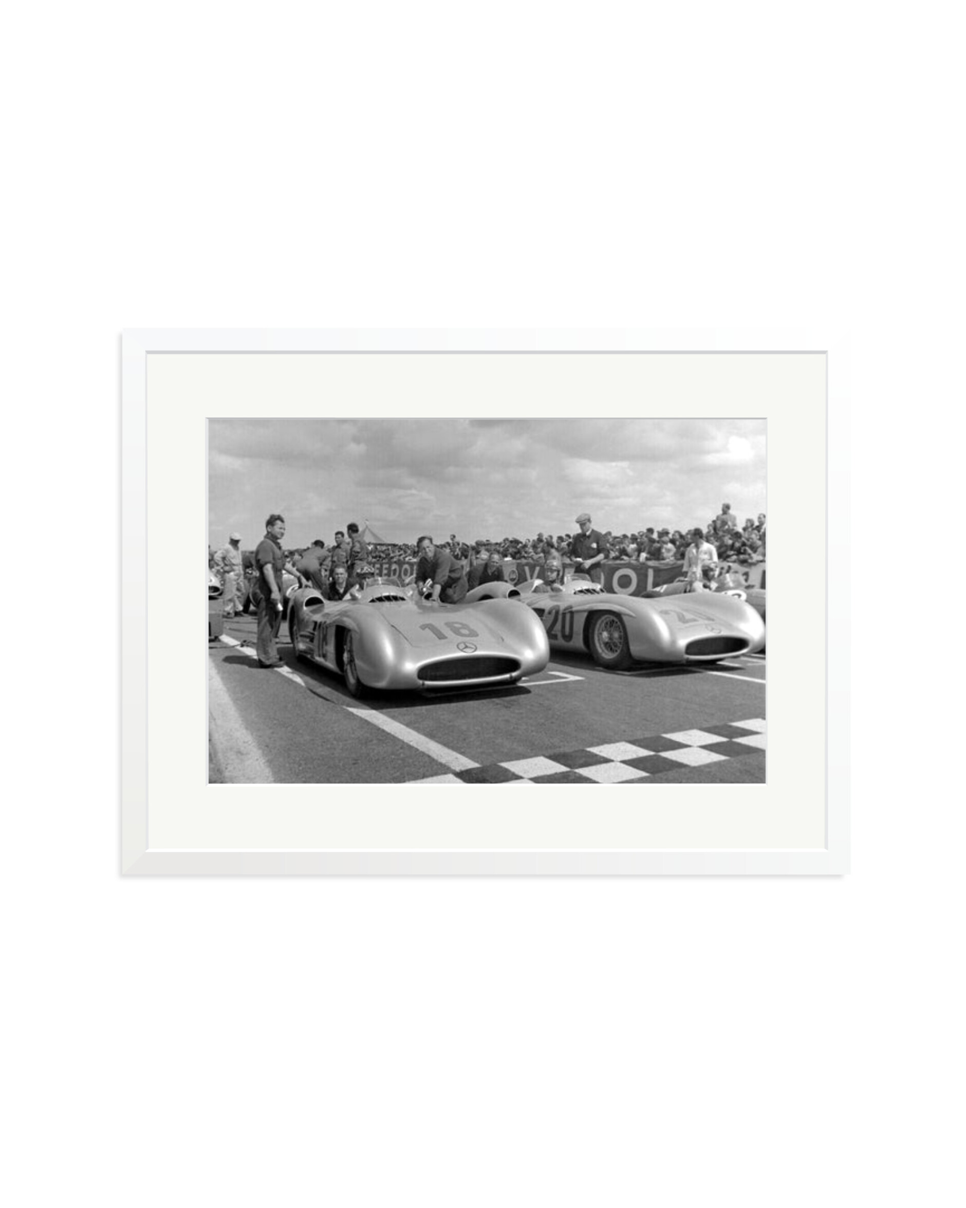 Reims Grand Prix White / XL
