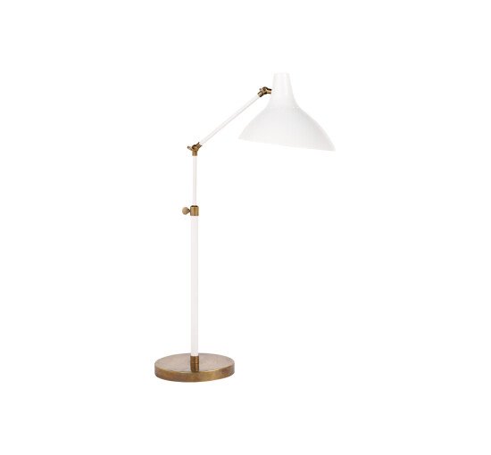 null - Charlton Table Lamp White