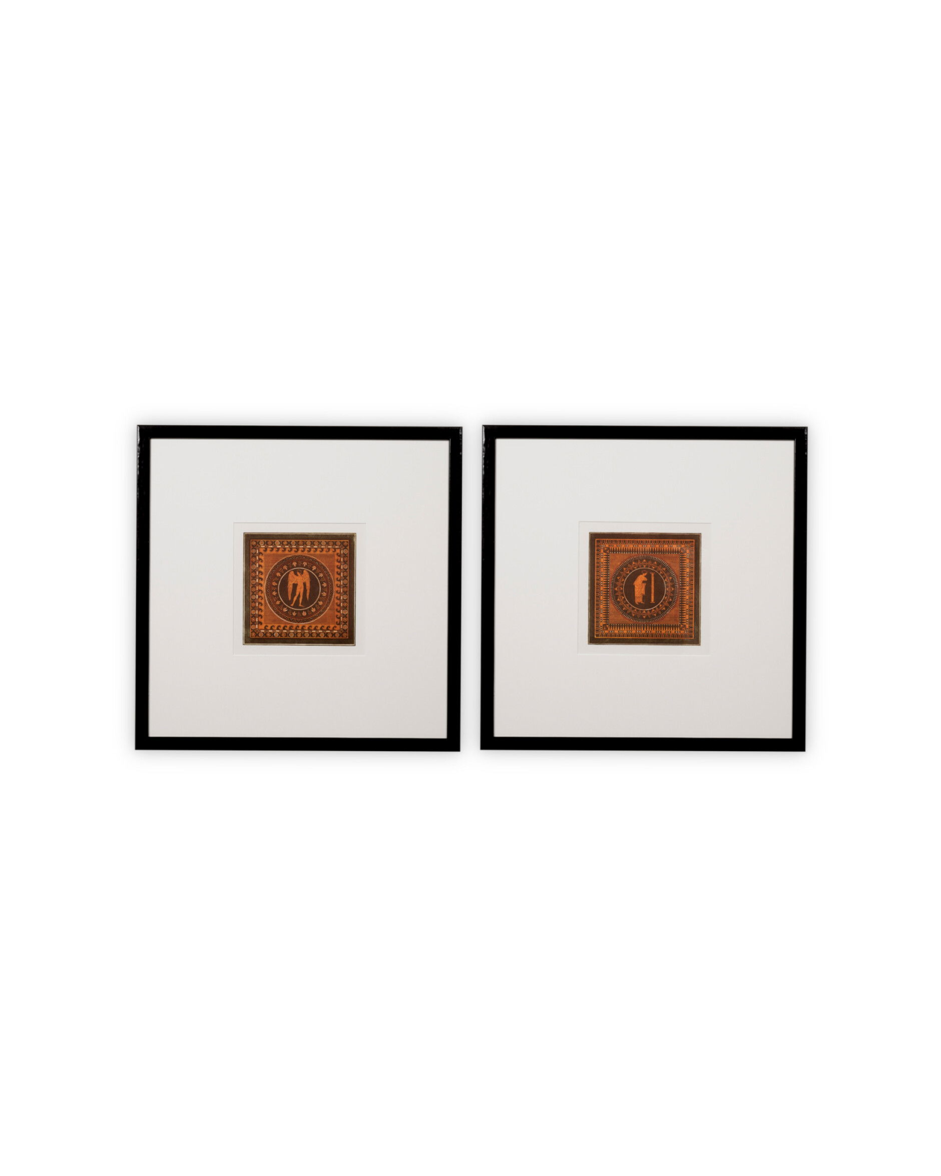 Antique Vases by William Hamilton Set of 2