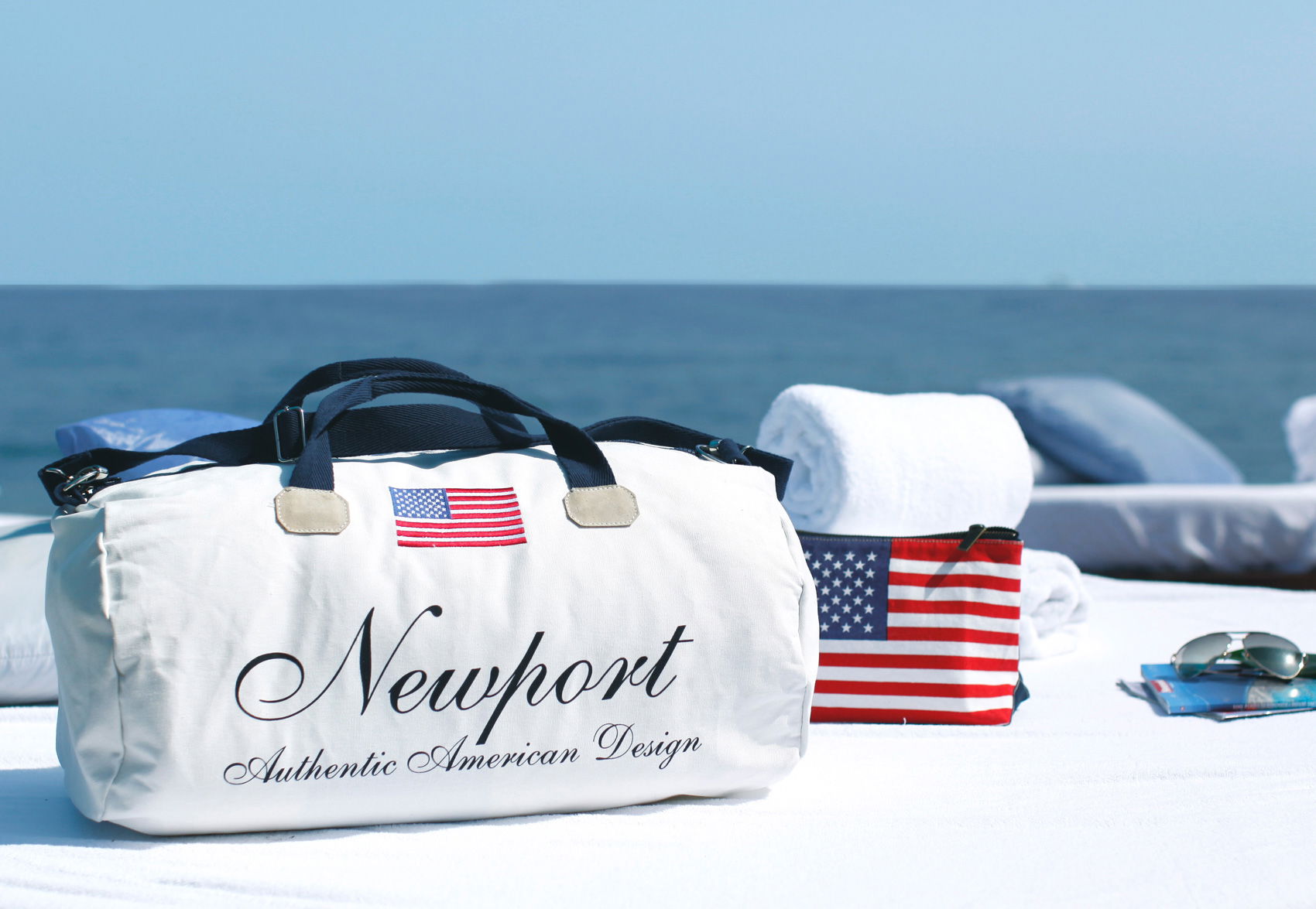 Cypress Point Weekend Bag Hvid