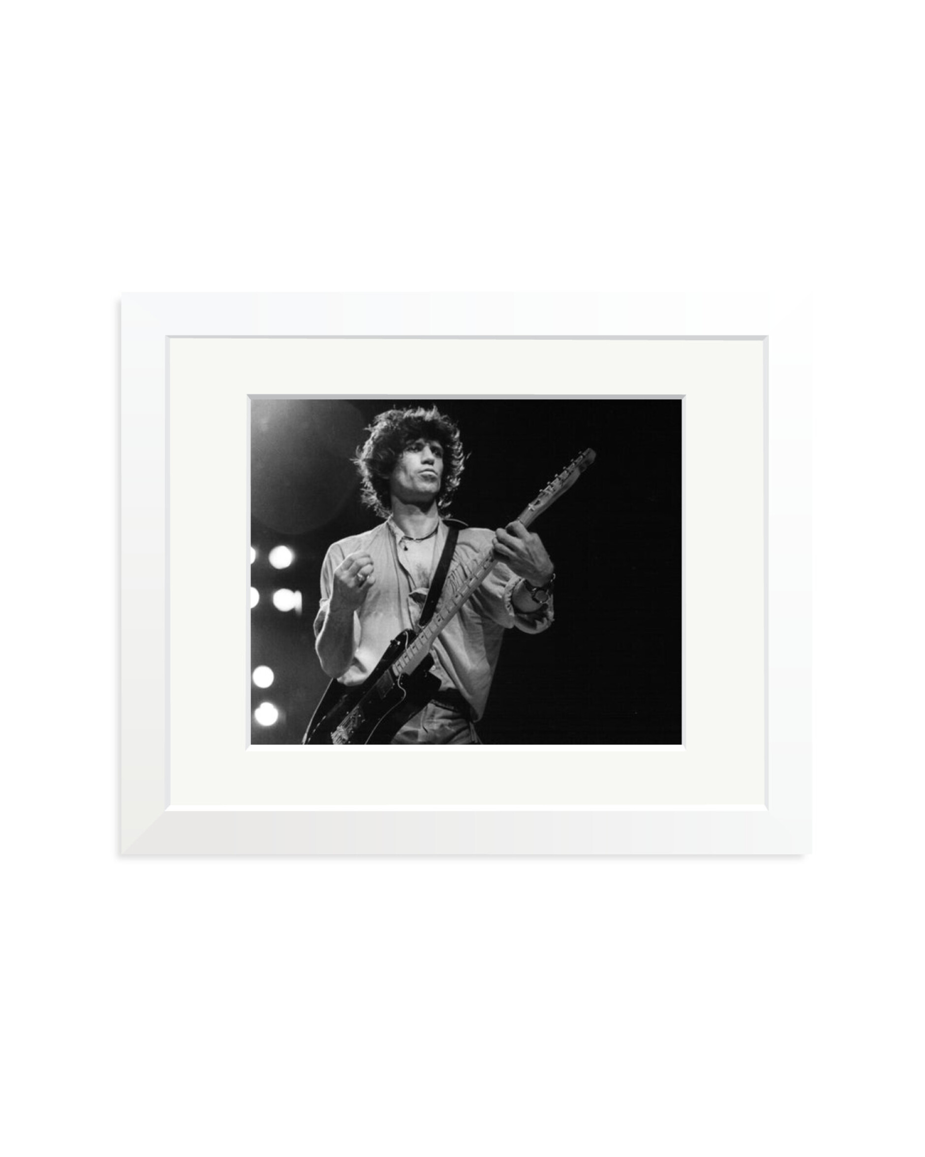 Keith Richards 1978 White / Small
