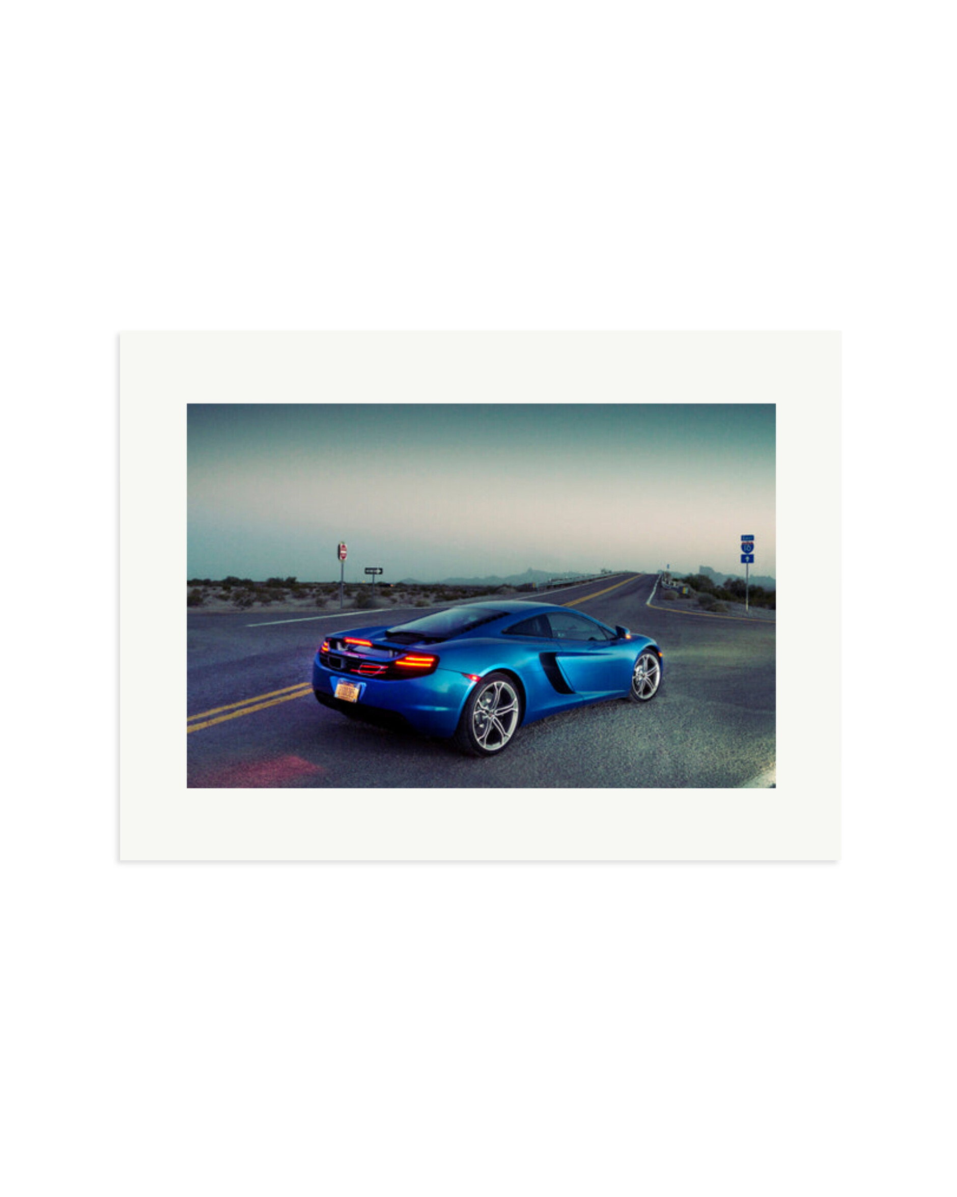 Mclaren MP4/12C Print Only / XL
