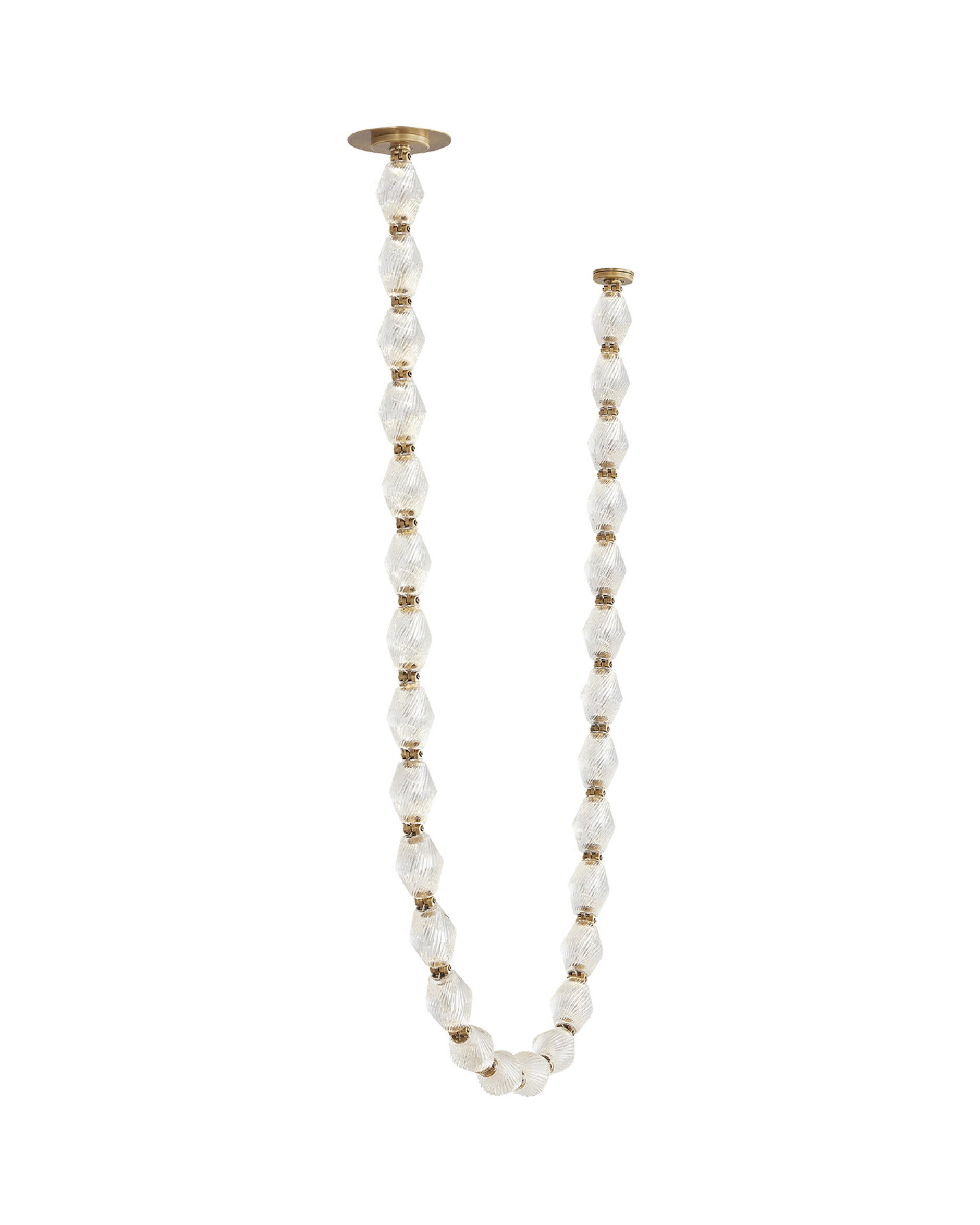 Collier 84 taklampa 3000K mässing