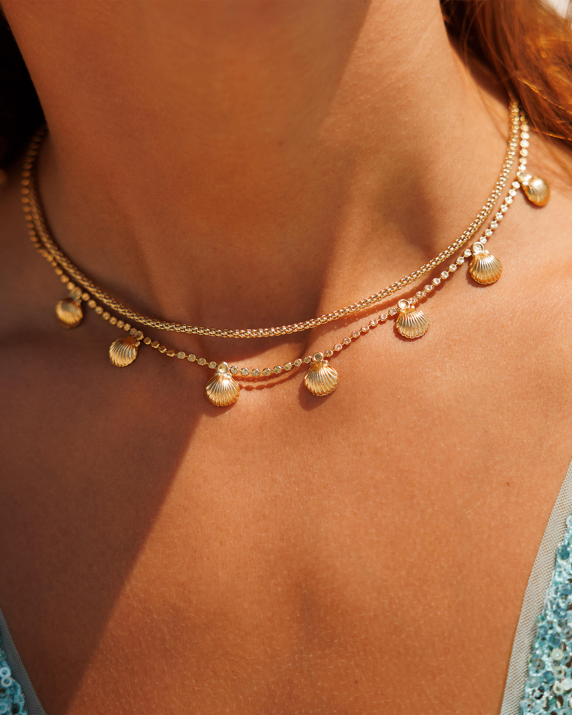 Petite Shell choker halsband