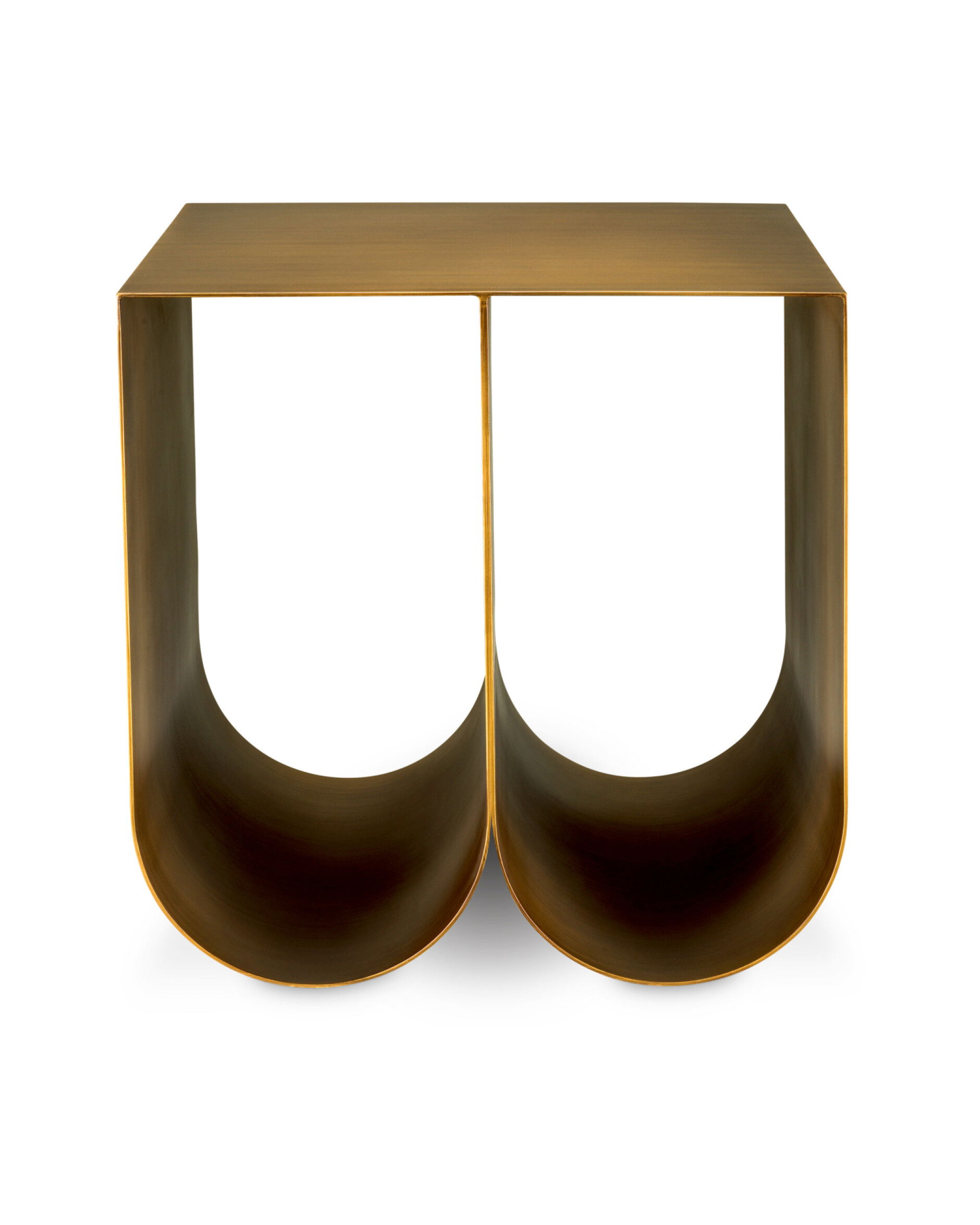 Rafaello sidobord borstad mässing