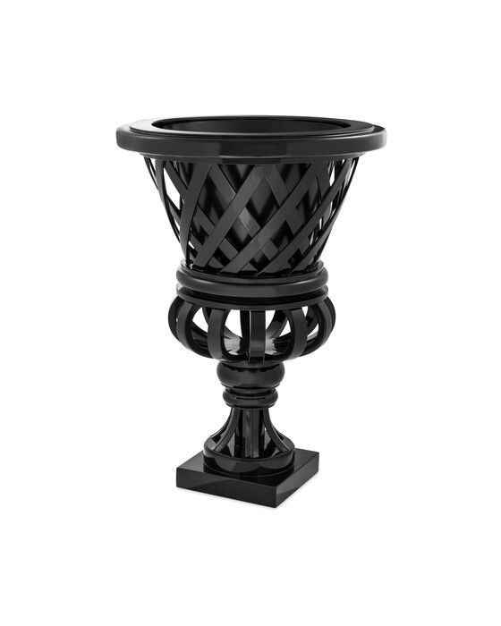 Cypress Gardens krukke, svart