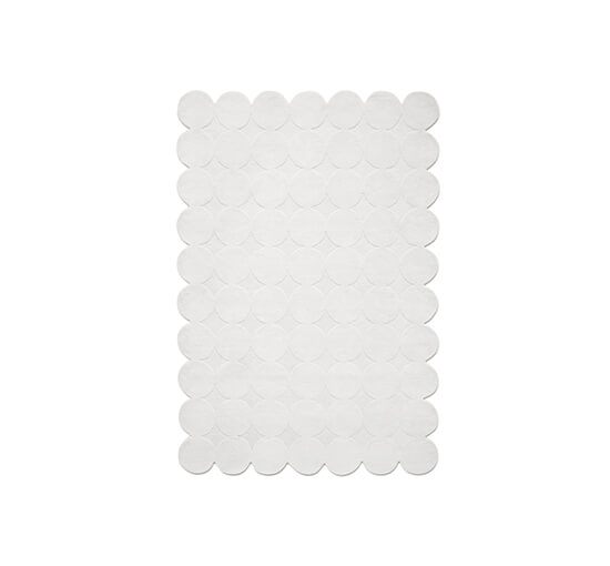 Dots teppe off-white