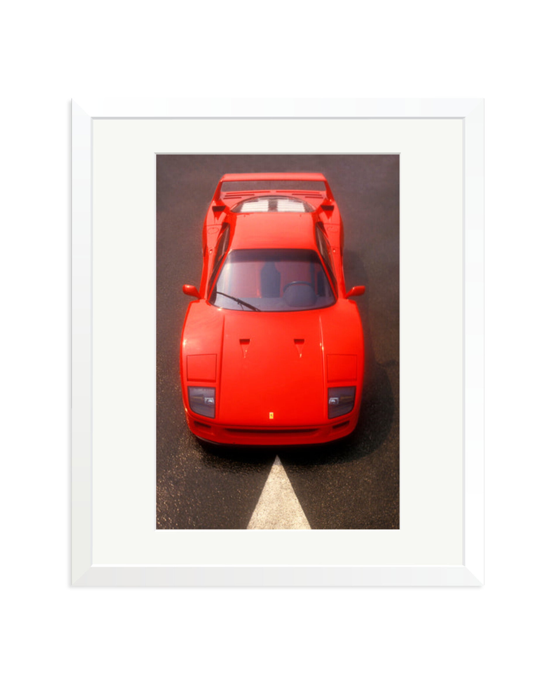 F40, '87 White / Large